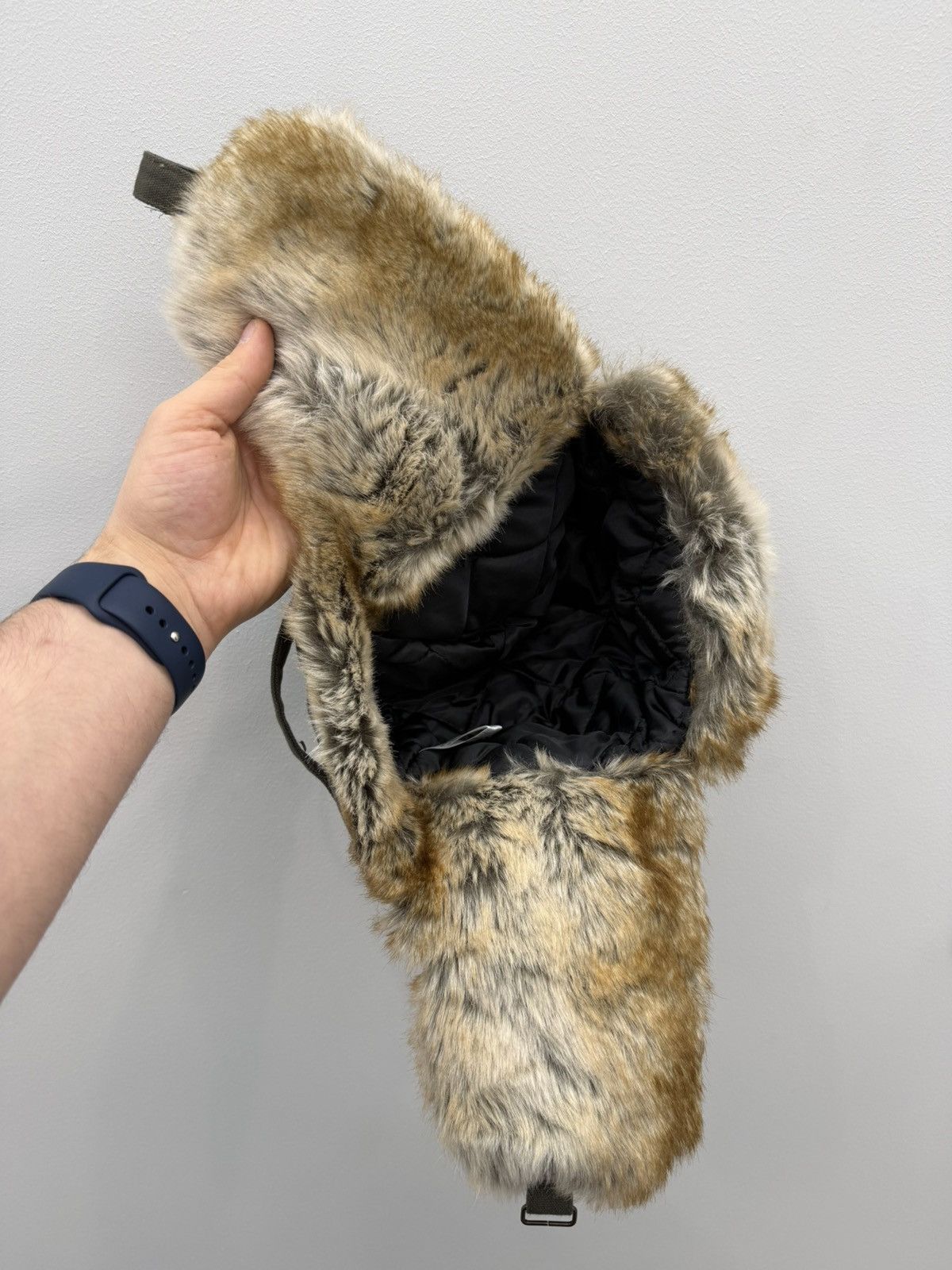 Dickies Dickies Y2K Fuzzy Faux Fur Ushanka Hat Size ONE SIZE - 5 Thumbnail
