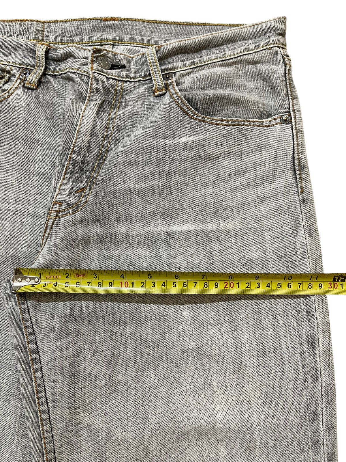 Levi's Vintage 90s Levis 702 Faded Wash Distressed Loose Jeans Size US 32 / EU 48 - 15 Thumbnail