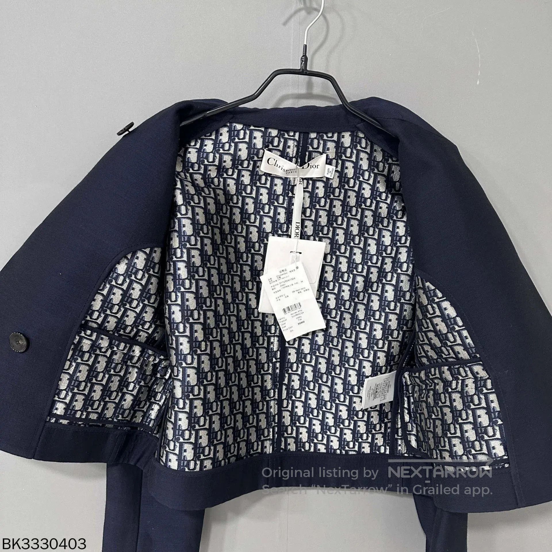 Dior Dior Dark Blue Double. Size XXS / US 00 / IT 34 - 9 Thumbnail