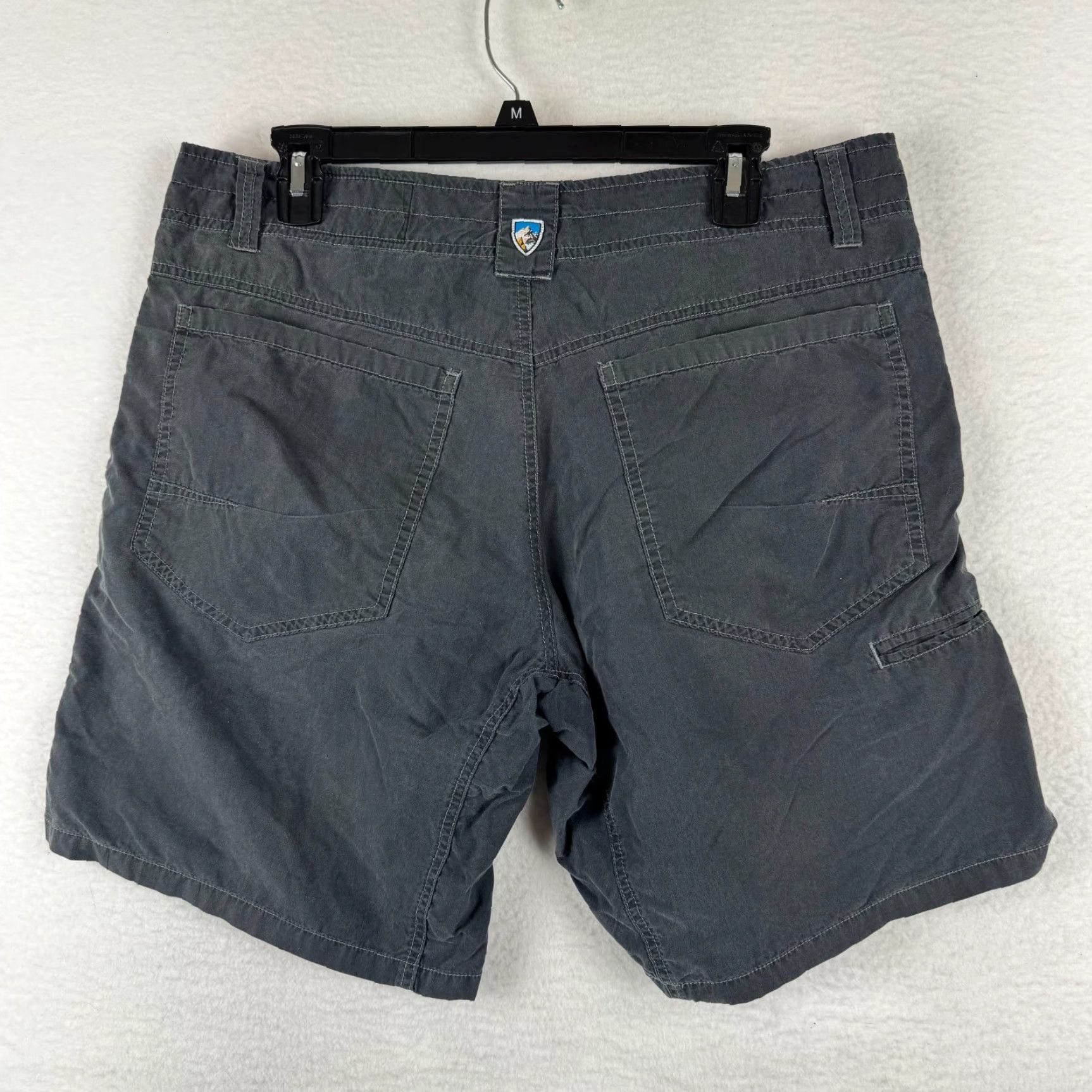 Vintage Kuhl Men's 34 Black Washed Outdoor Trail Hiking Shorts Gorp Lightweight Active Size US 34 / EU 50 - 2 Thumbnail