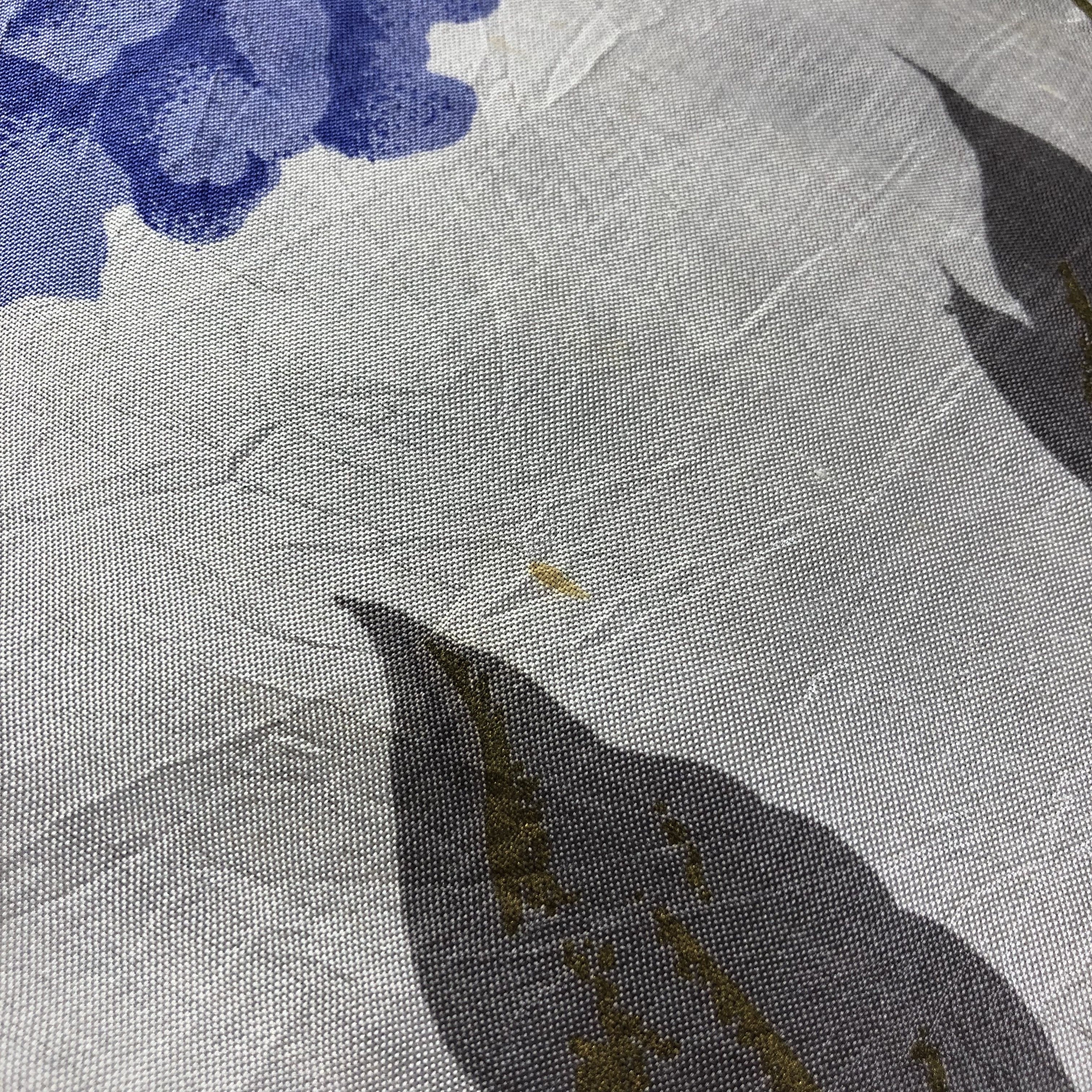 Japanese Brand Floral Thai Silk Scarf M794 Size ONE SIZE - 5 Thumbnail