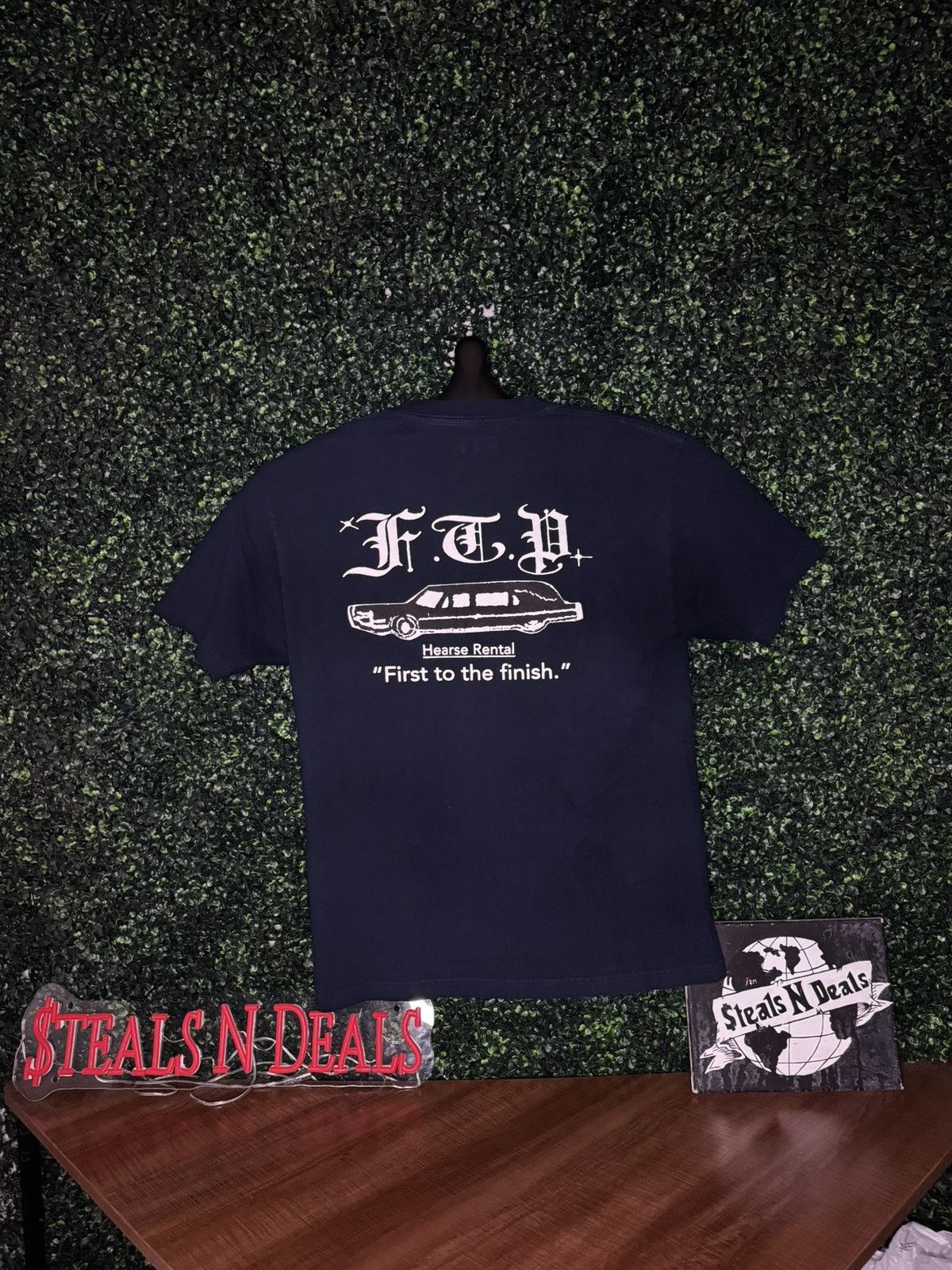 Fuck The Population FTP Hearse rental tee Size US L / EU 52-54 / 3 - 2 Thumbnail