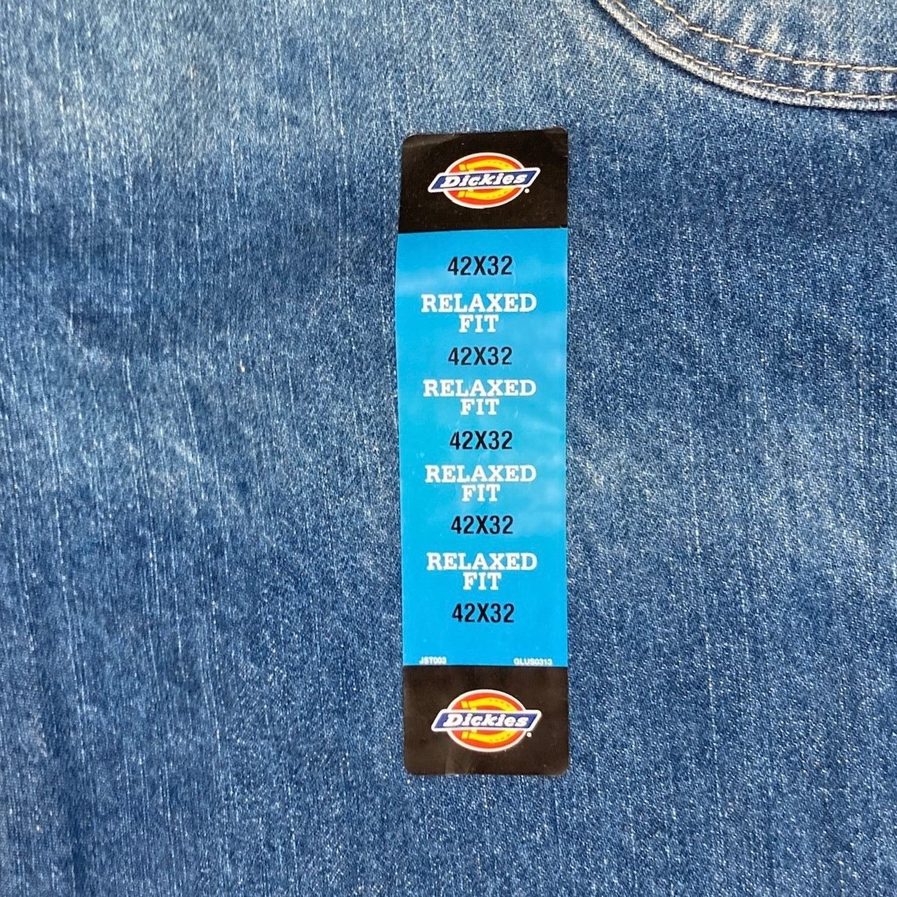 Dickies Vintage 90s Dickies Carpenter Jeans 42x32 Baggy Medium Wash Size US 42 / EU 58 - 6 Thumbnail