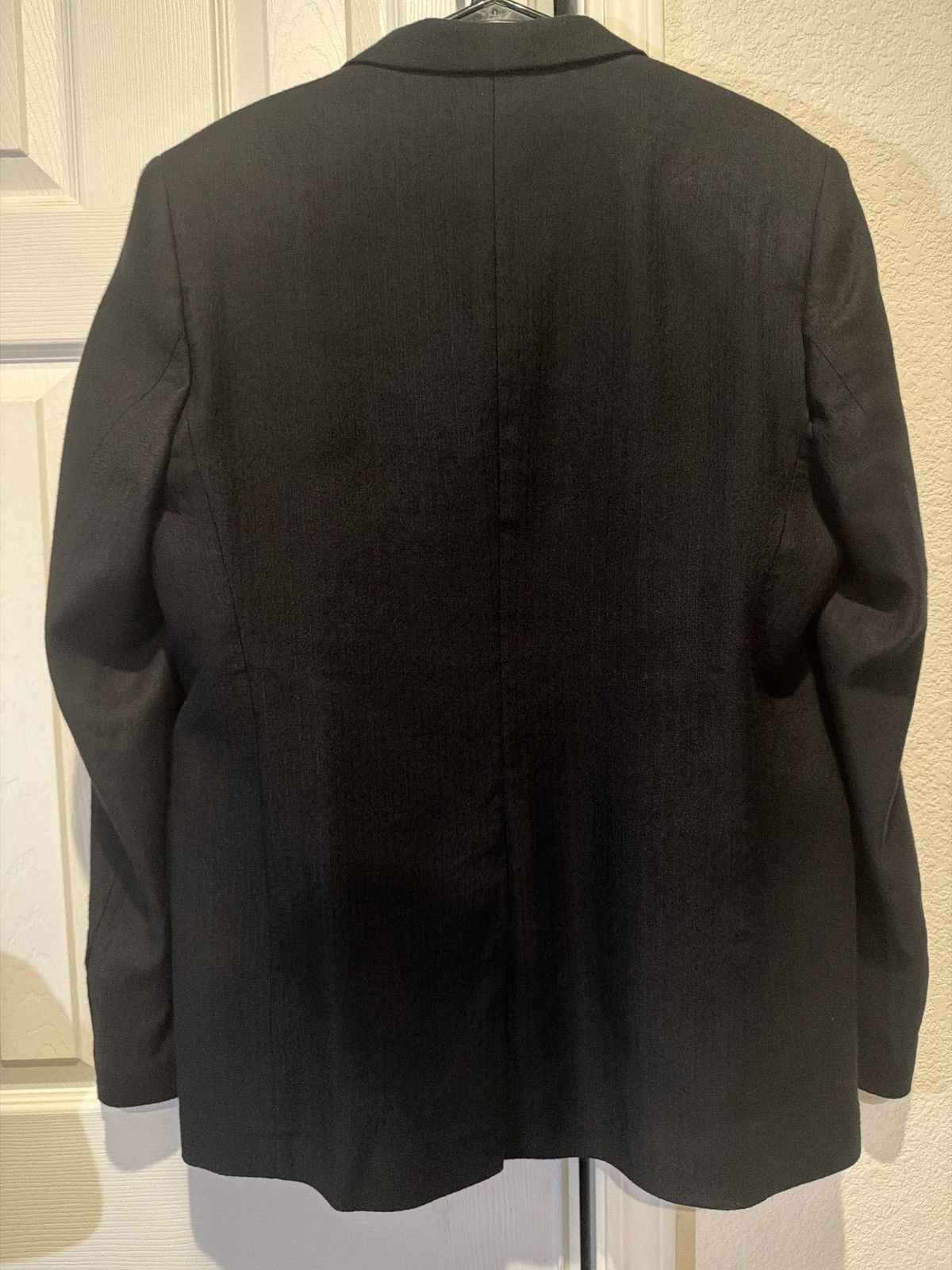 Our Legacy Our Legacy CEREMONY BLAZER Coal Black Link Stripe Weave Size US M / EU 48-50 / 2 - 2 Thumbnail