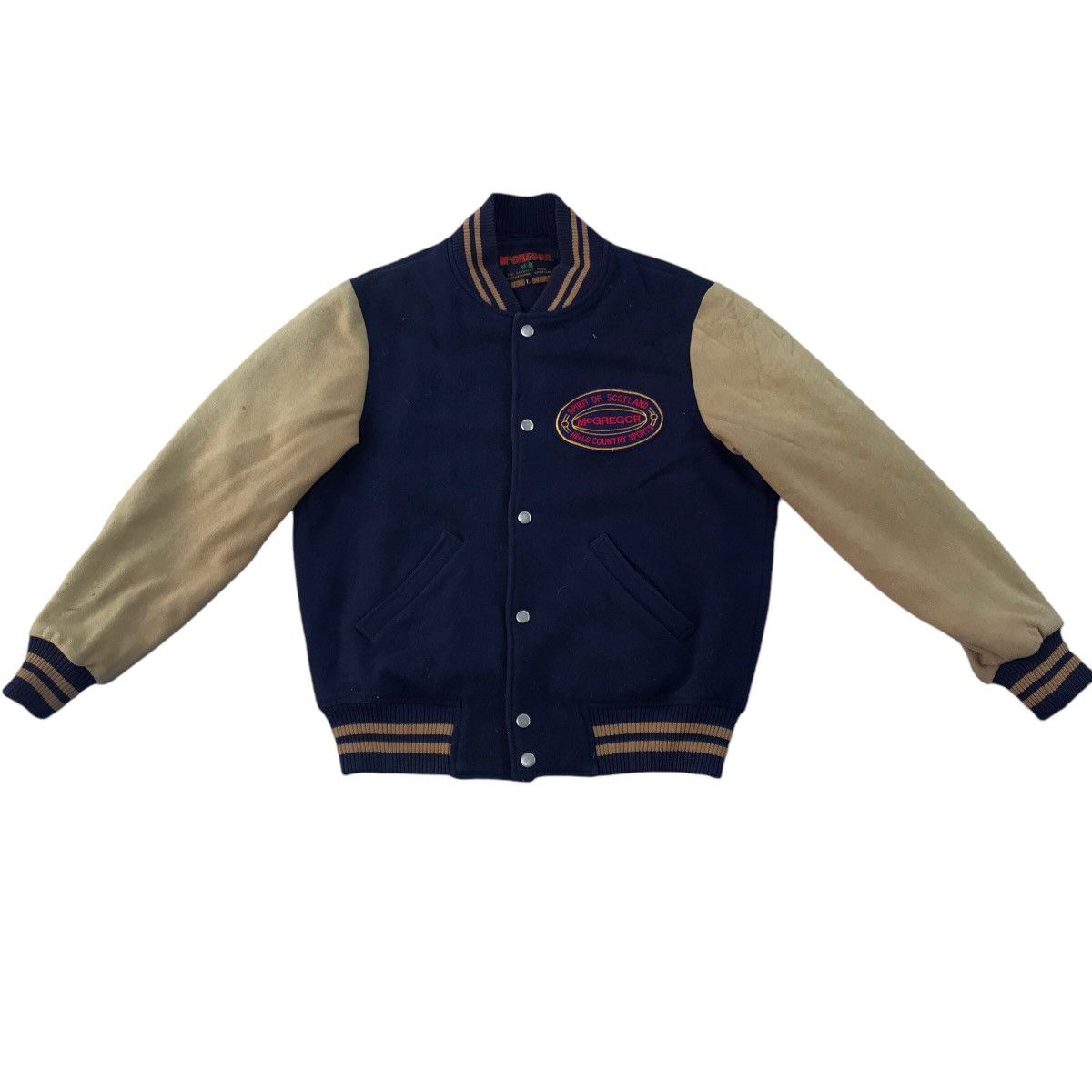 McGregor × Vintage Vintage 90s McGregor Varsity Wool Jacket Size US L / EU 52-54 / 3 - 6 Thumbnail