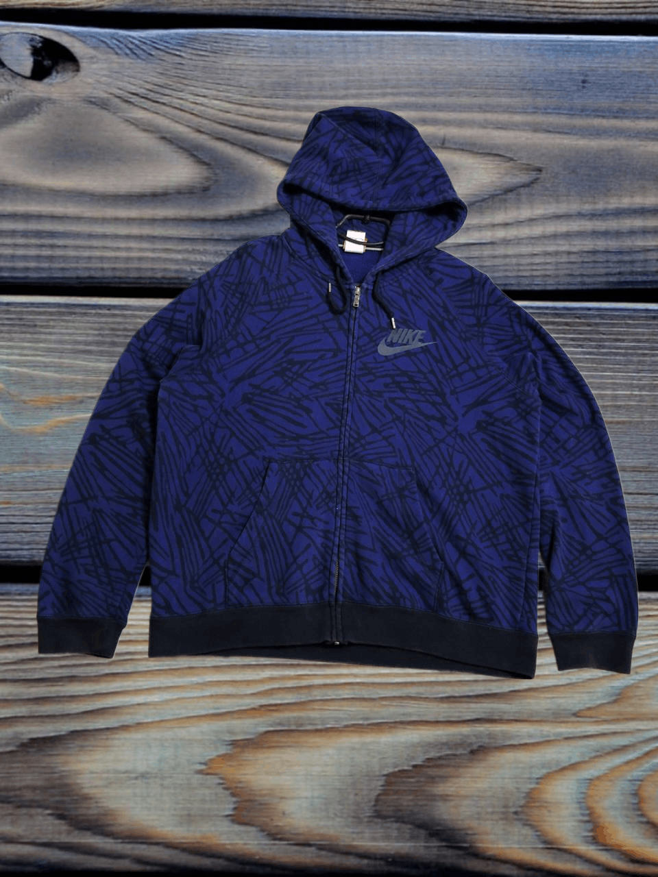 Nike Vintage Nike Sportswear Swoosh Basic Hoodie Size US XL / EU 56 / 4 - 1 Thumbnail