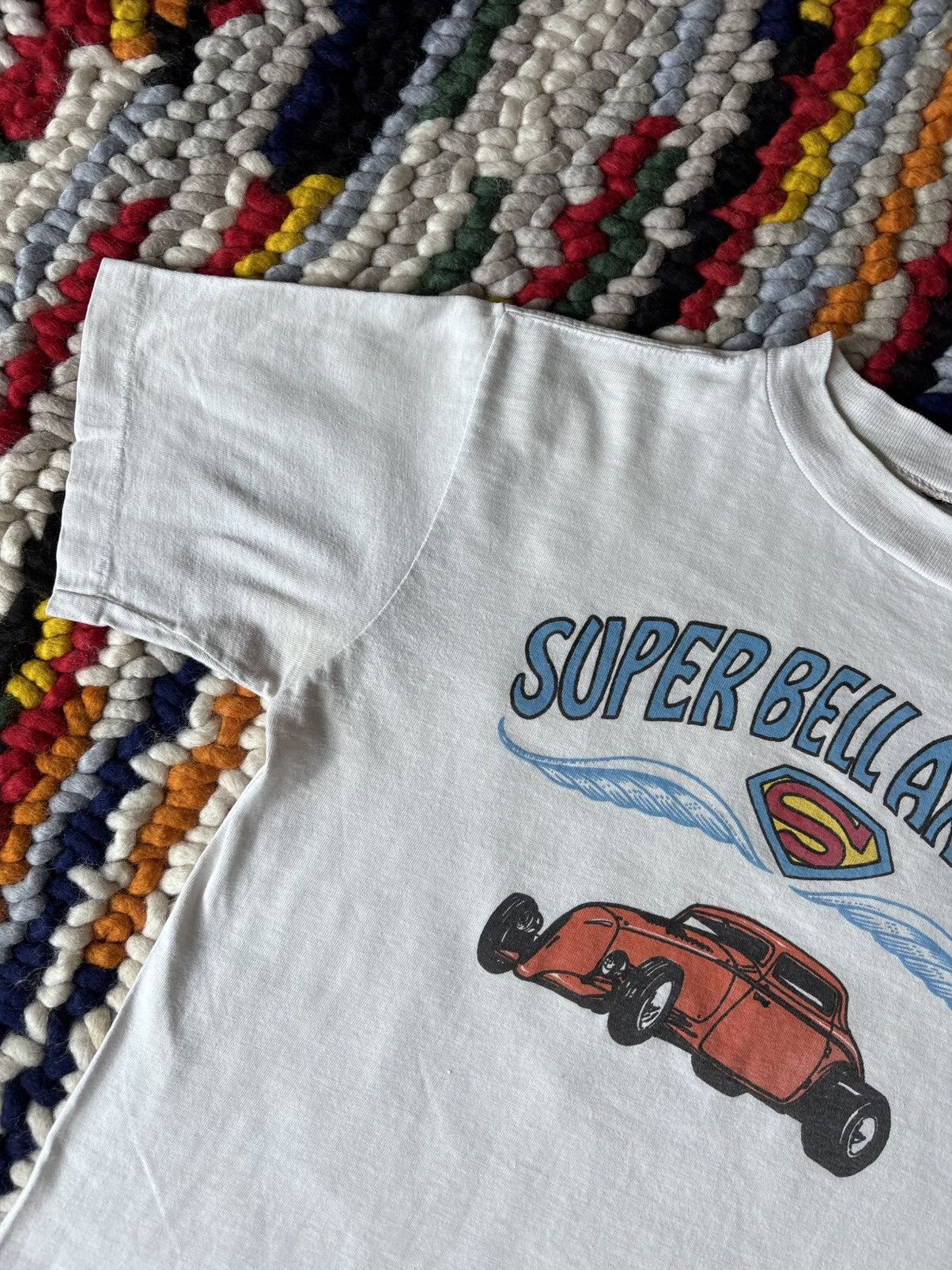 Vintage 1960s Car Racing Tee Shirt Size US M / EU 48-50 / 2 - 2 Thumbnail