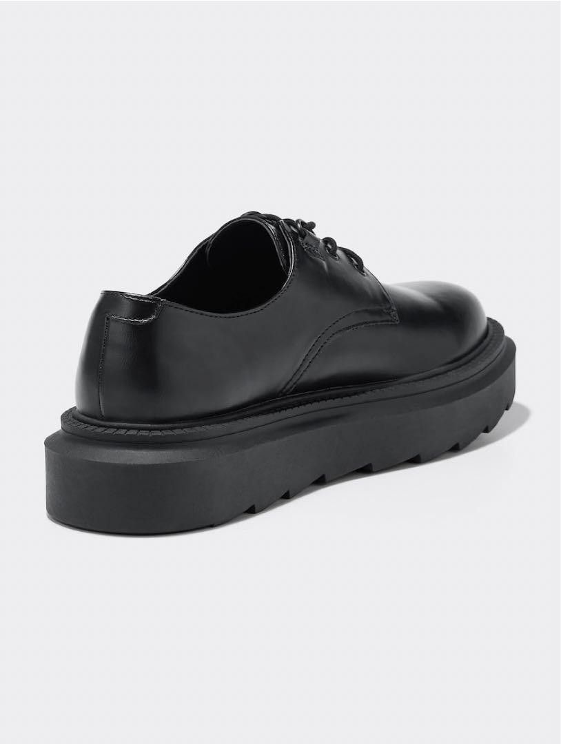 Undercover GU Faux Leather Chunky Derby Shoes Size US 8.5 / EU 41-42 - 3 Thumbnail