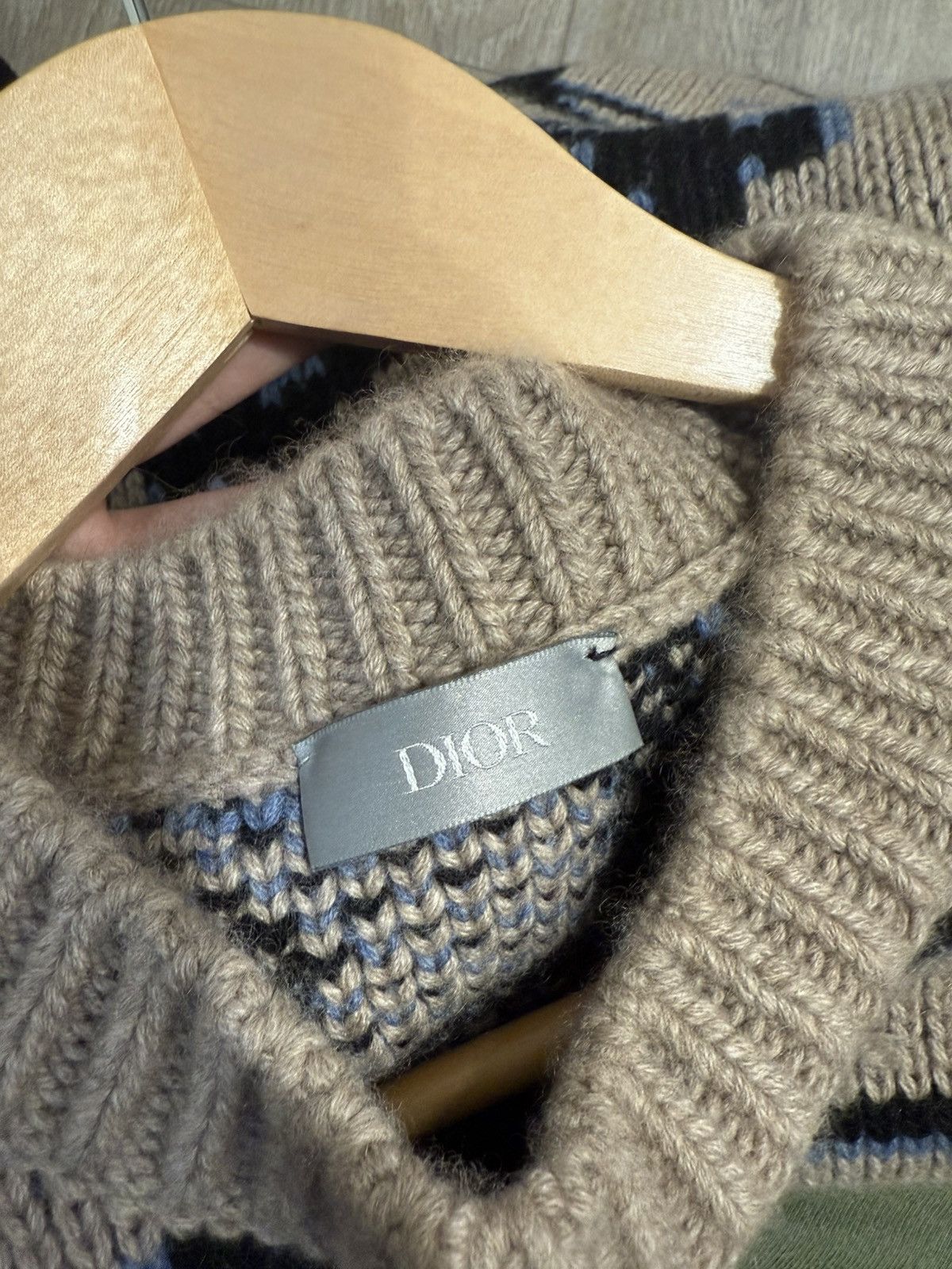 Dior × Travis Scott Dior Travis Scott Oblique Knit Vest Size US L / EU 52-54 / 3 - 5 Thumbnail