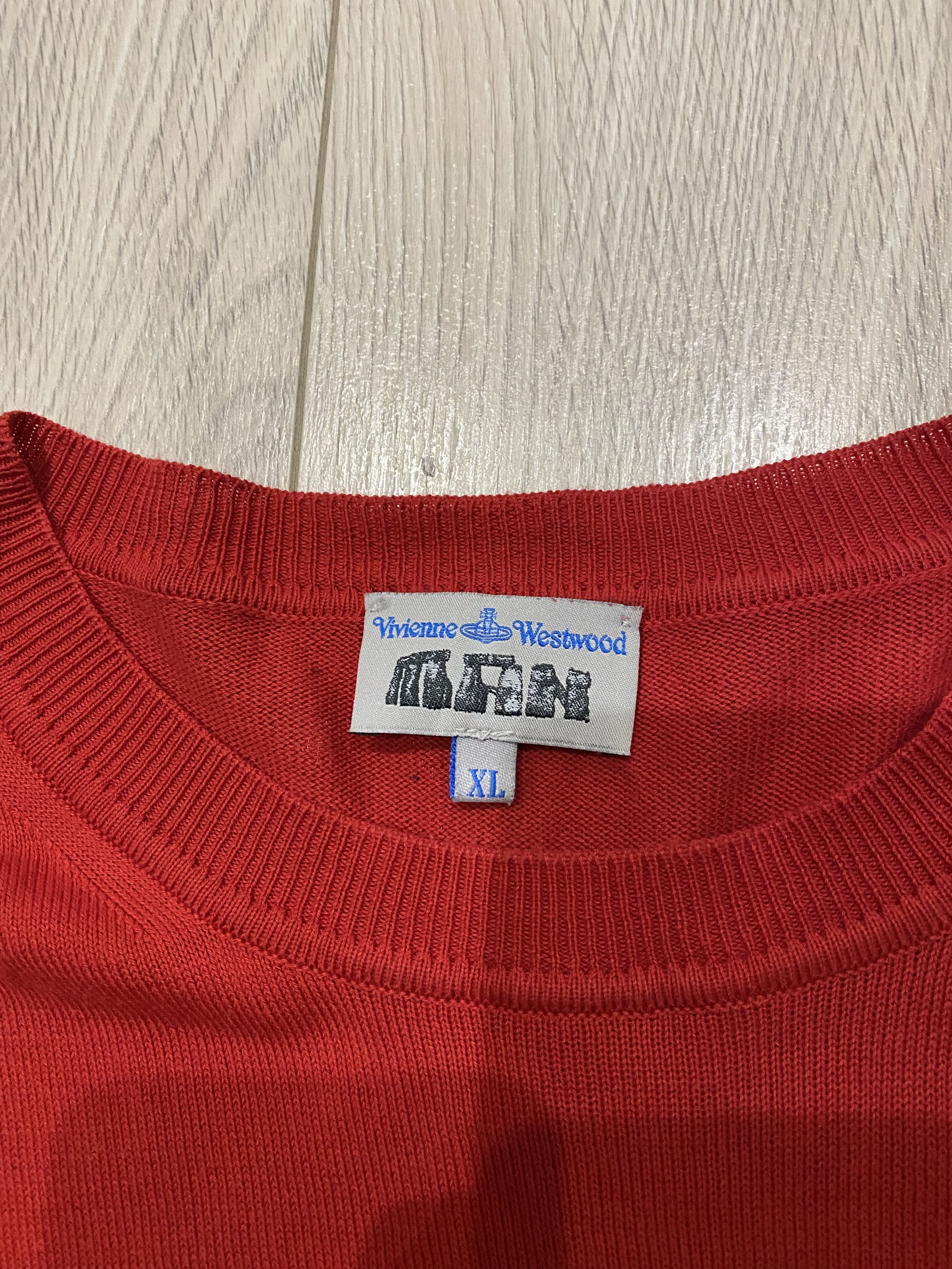 Vivienne Westwood Vivienne Westwood Front Logo Cotton Jumper Size US XL / EU 56 / 4 - 3 Thumbnail