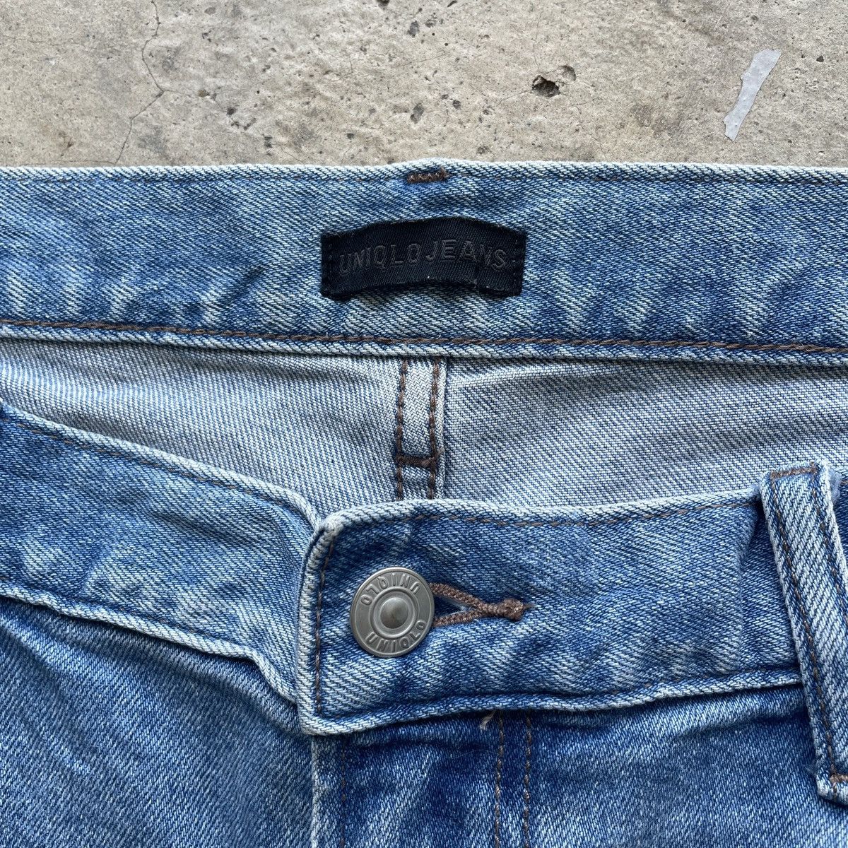 Japanese Brand W37x30.5 Vintage Japanese Brand Distressed Faded Pants Jeans Size US 37 - 6 Thumbnail