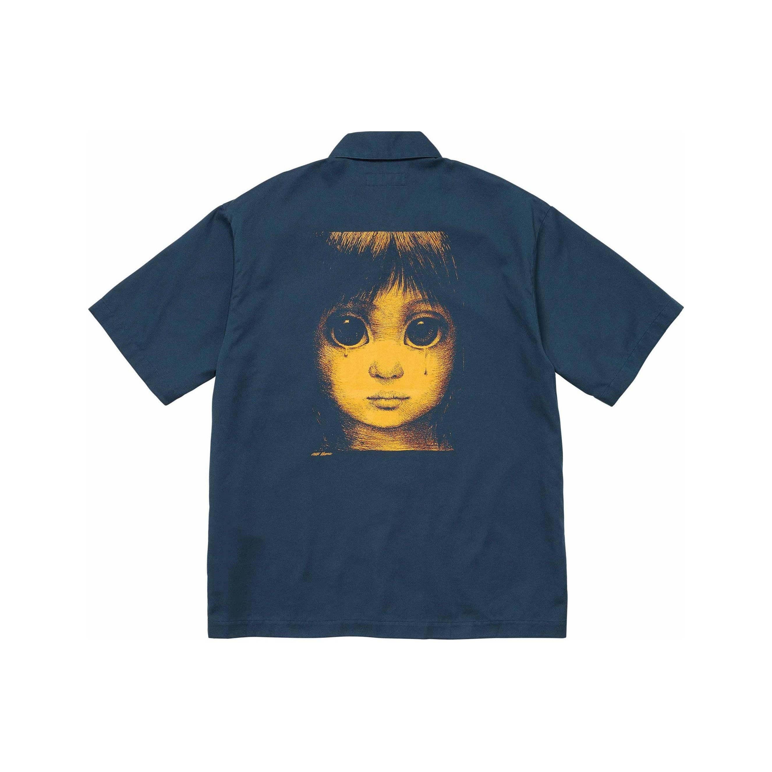 Supreme Supreme Margaret Keane Teardrop Work Shirt Size M Size US M / EU 48-50 / 2 - 1 Thumbnail