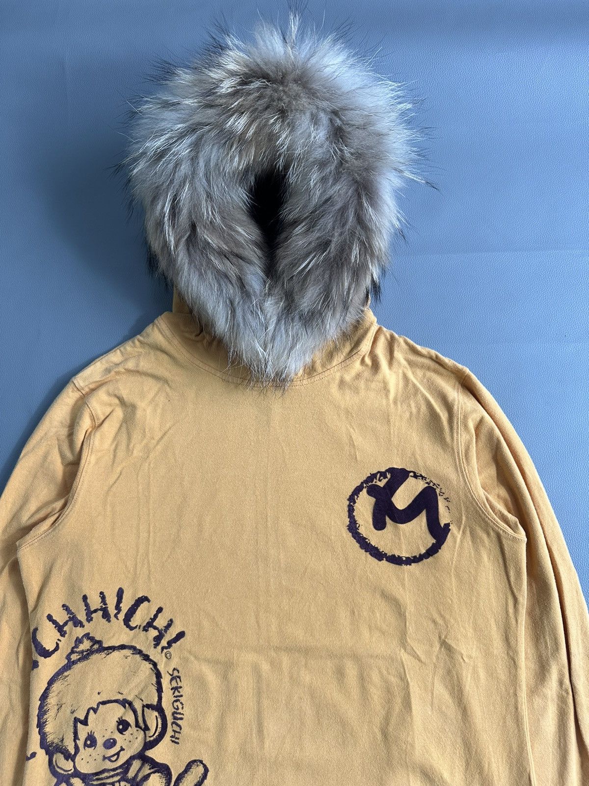 20471120 VINTAGE MONCHHICHI SEKIGUCHI 1974 FUR HOODIE Size US M / EU 48-50 / 2 - 3 Thumbnail