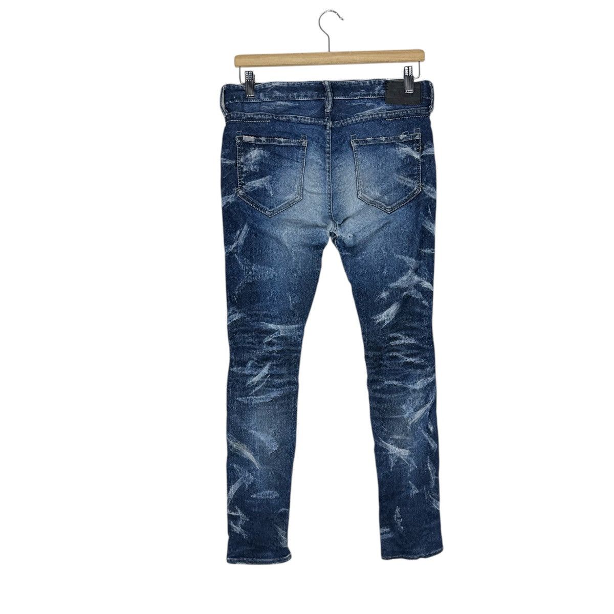 CIVARIZE ☀️CIVARIZE DISTRESSED SLIM FIT DENIM JEANS PANT Size US 30 / EU 46 - 9 Thumbnail