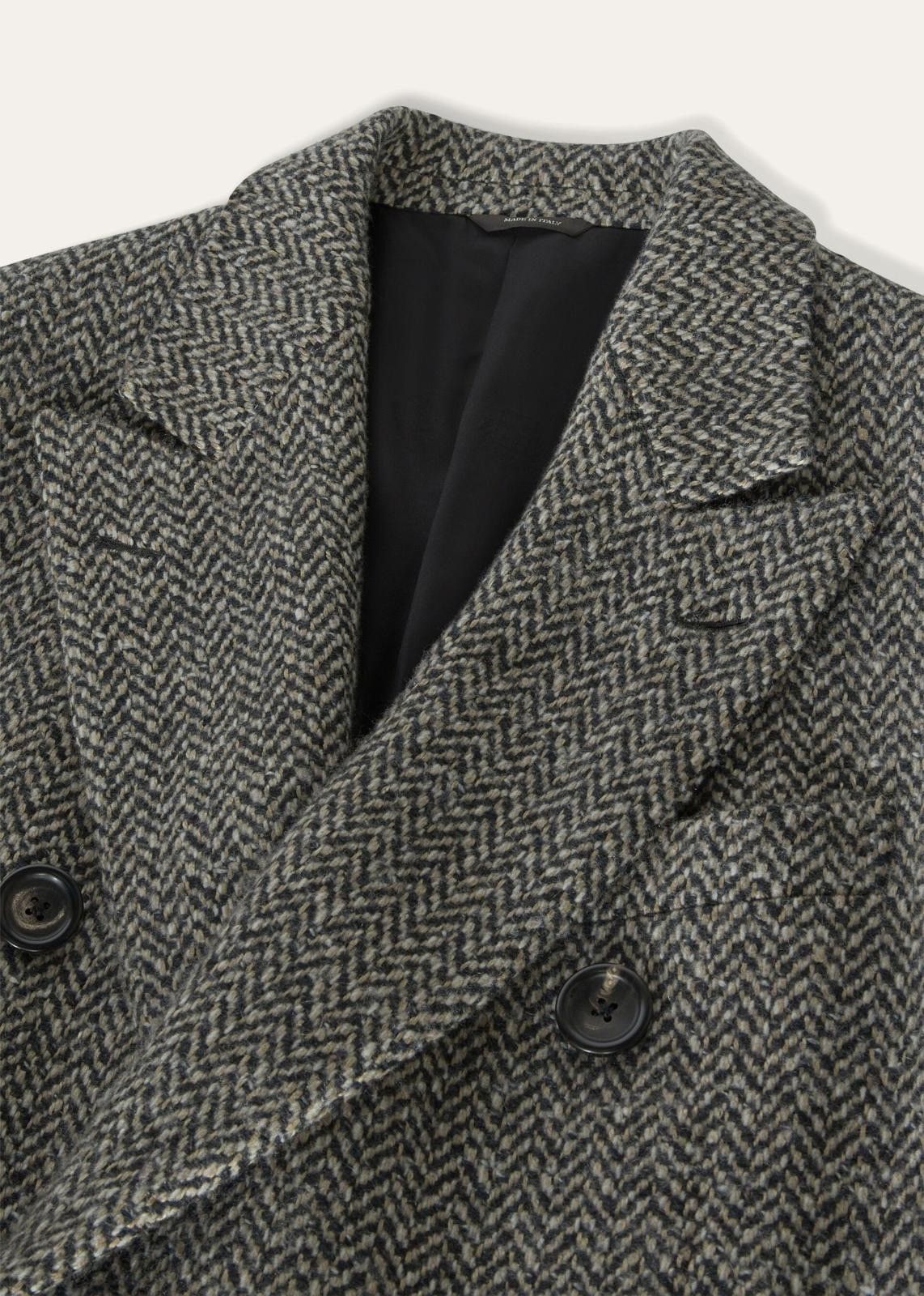 Loro Piana o1srvl11e1125 FAN1335 Herwin Coat in Grey Size L / US 10 / IT 46 - 7 Thumbnail