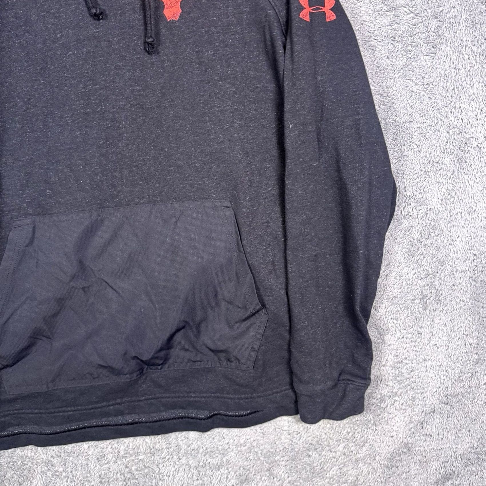 Under Armour Under Armour Project Rock Hoodie Mens M Pullover Snake Tech Sweatshirt Red Graphic Print Size US M / EU 48-50 / 2 - 2 Thumbnail