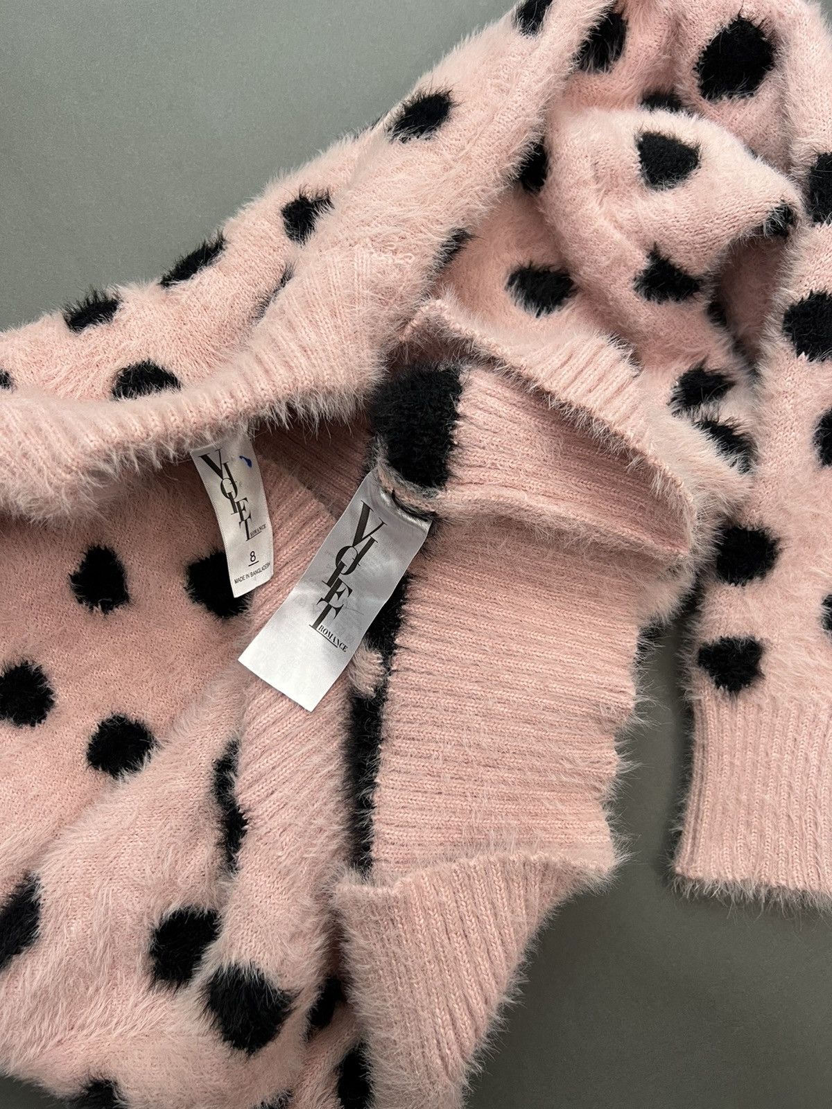 Other Pink & Black Polkadot Sweater Size M / US 6-8 / IT 42-44 - 7 Thumbnail