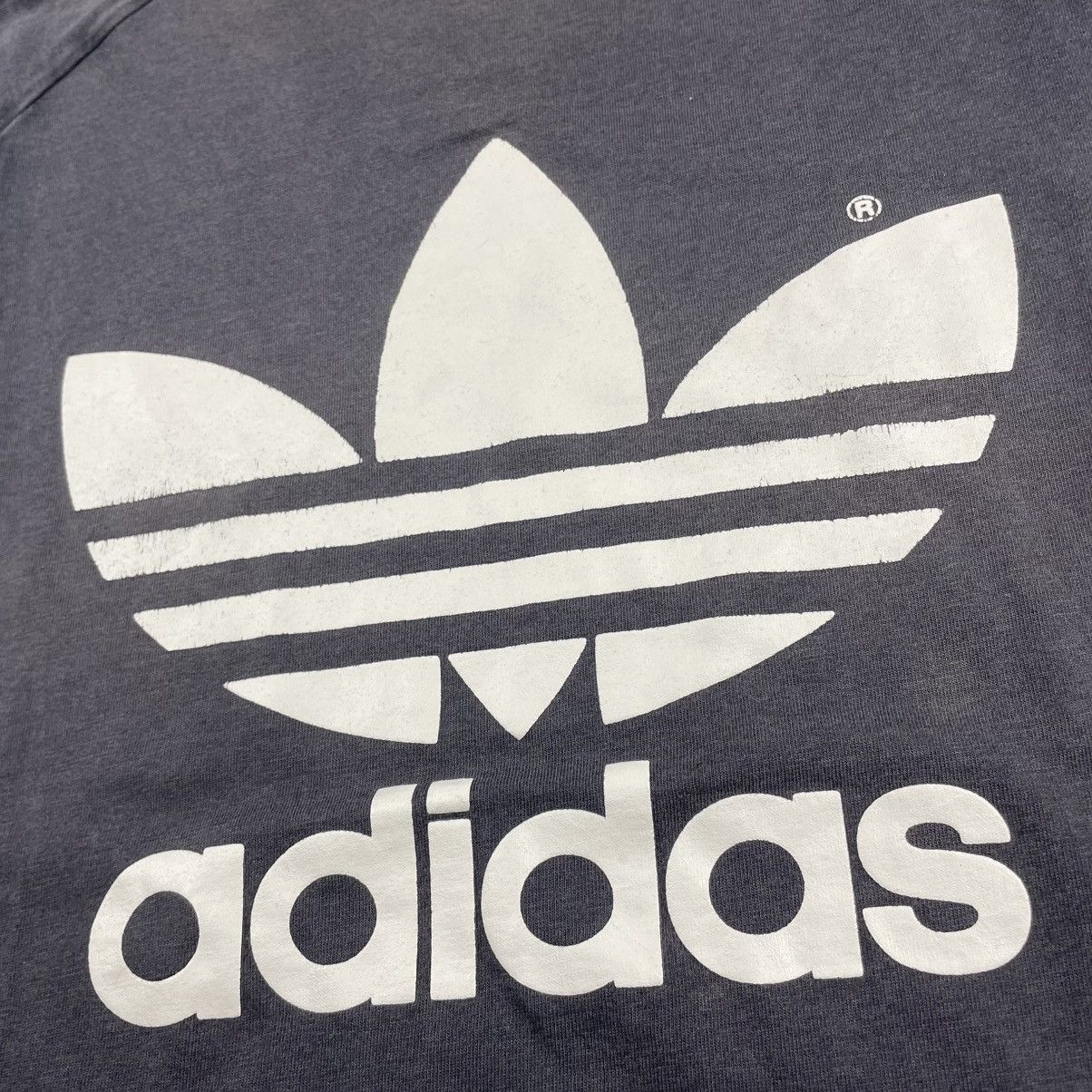 Adidas × Descente × Vintage Vintage 90’s Adidas Descente Trefoil T-Shirt Size M-L Japan Size US L / EU 52-54 / 3 - 2 Thumbnail