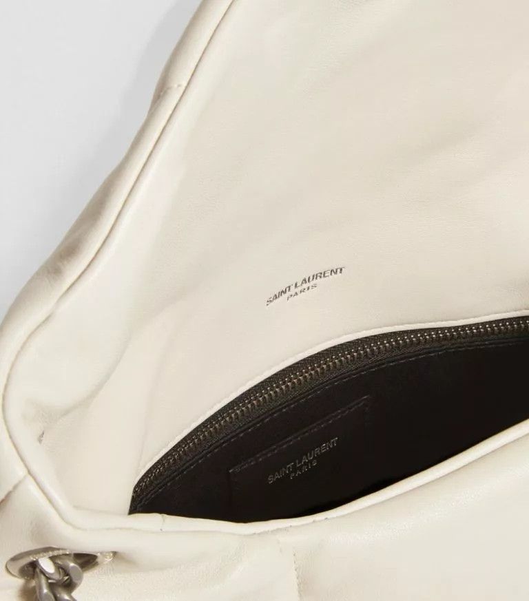 Saint Laurent Paris o1s1wg111024 Size: OS / Puffer Small Leather Bag Off White Size ONE SIZE - 4 Thumbnail