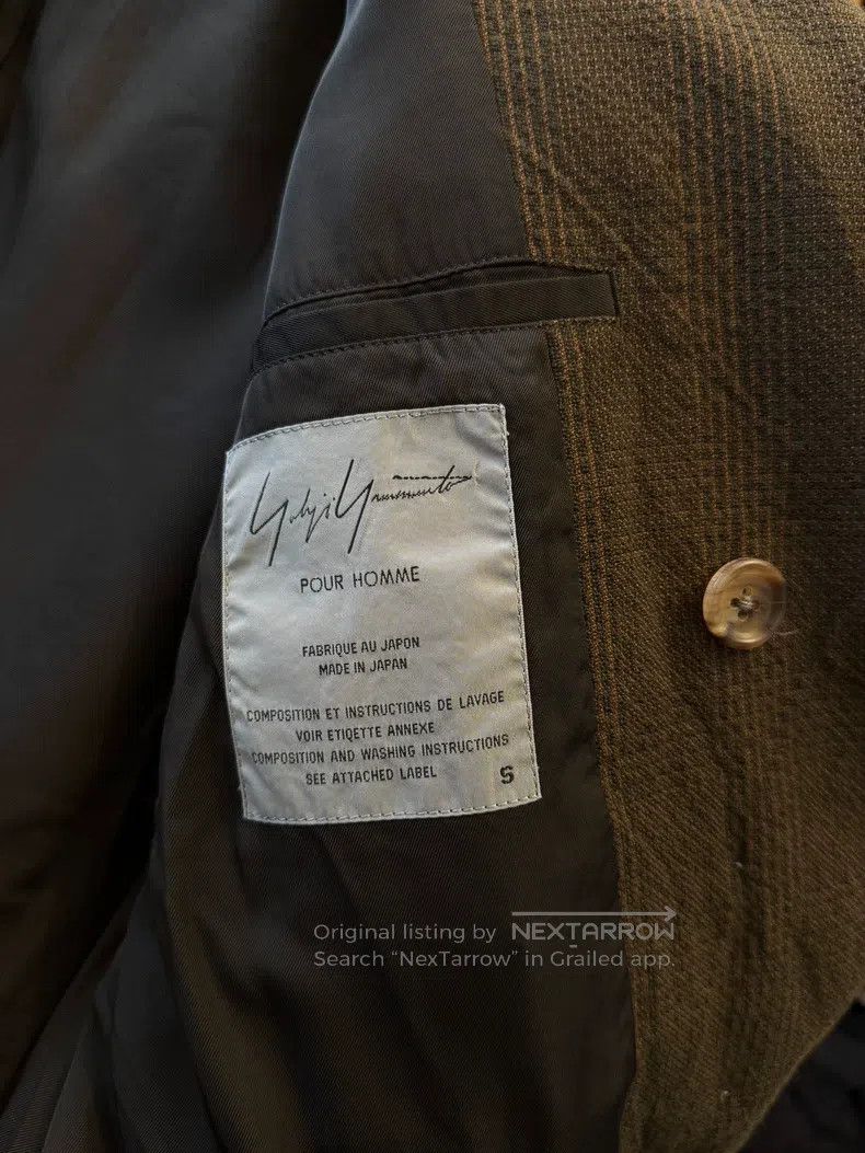 Yohji Yamamoto Yohji Yamamoto size s 96AW Eclipse blazer Size 48R - 3 Thumbnail