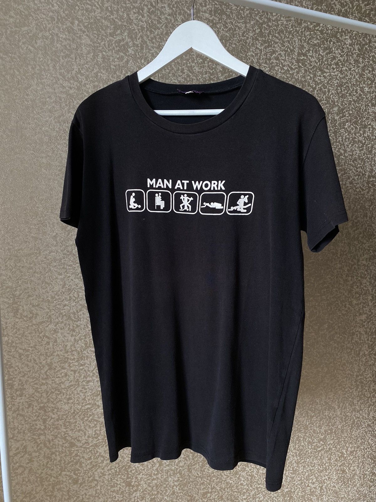 Band Tees Vintage Man at Work Humor tee Sex Porn Size US M / EU 48-50 / 2 - 5 Thumbnail