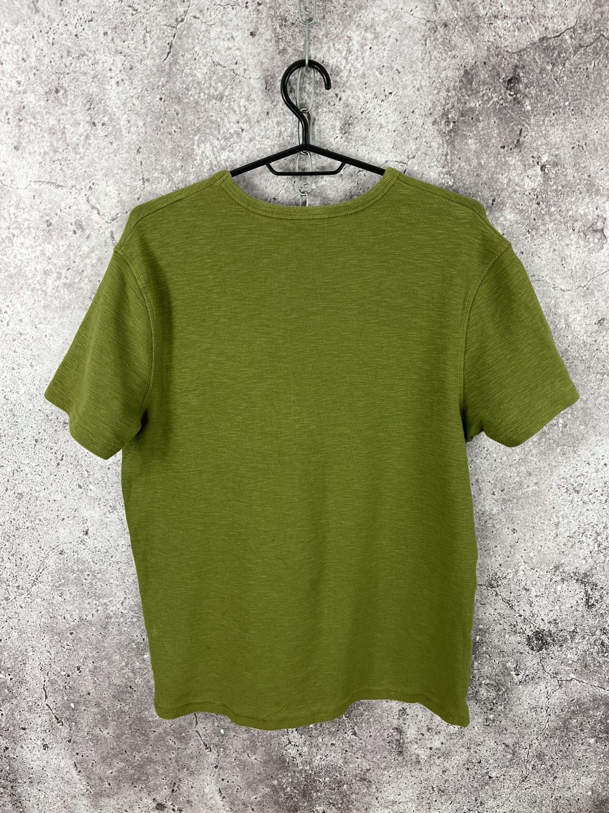 Allsaints × Japanese Brand Allsaints T-Shirt Heavy Cotton Embroidery Small Logo Size L Size US L / EU 52-54 / 3 - 6 Thumbnail