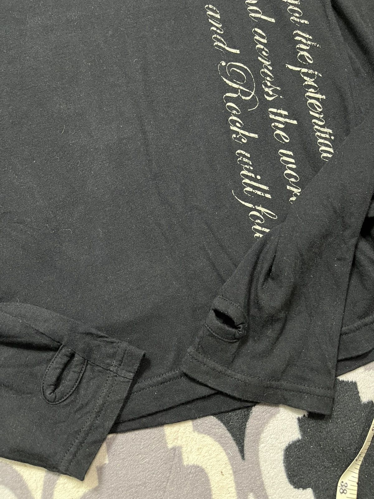Le Grande Bleu (L.G.B.) Edge rupert poem ninja hoodie Size US M / EU 48-50 / 2 - 5 Thumbnail