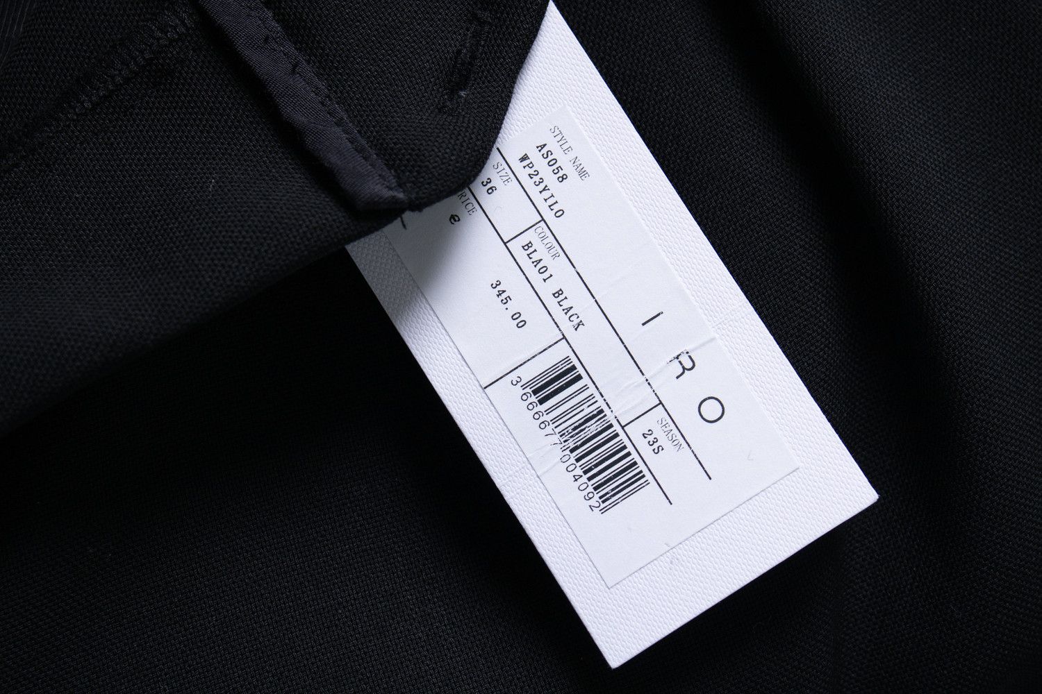 Iro IRO, black yilo 23S pantalon Size 26" / US 2 / IT 38 - 5 Thumbnail