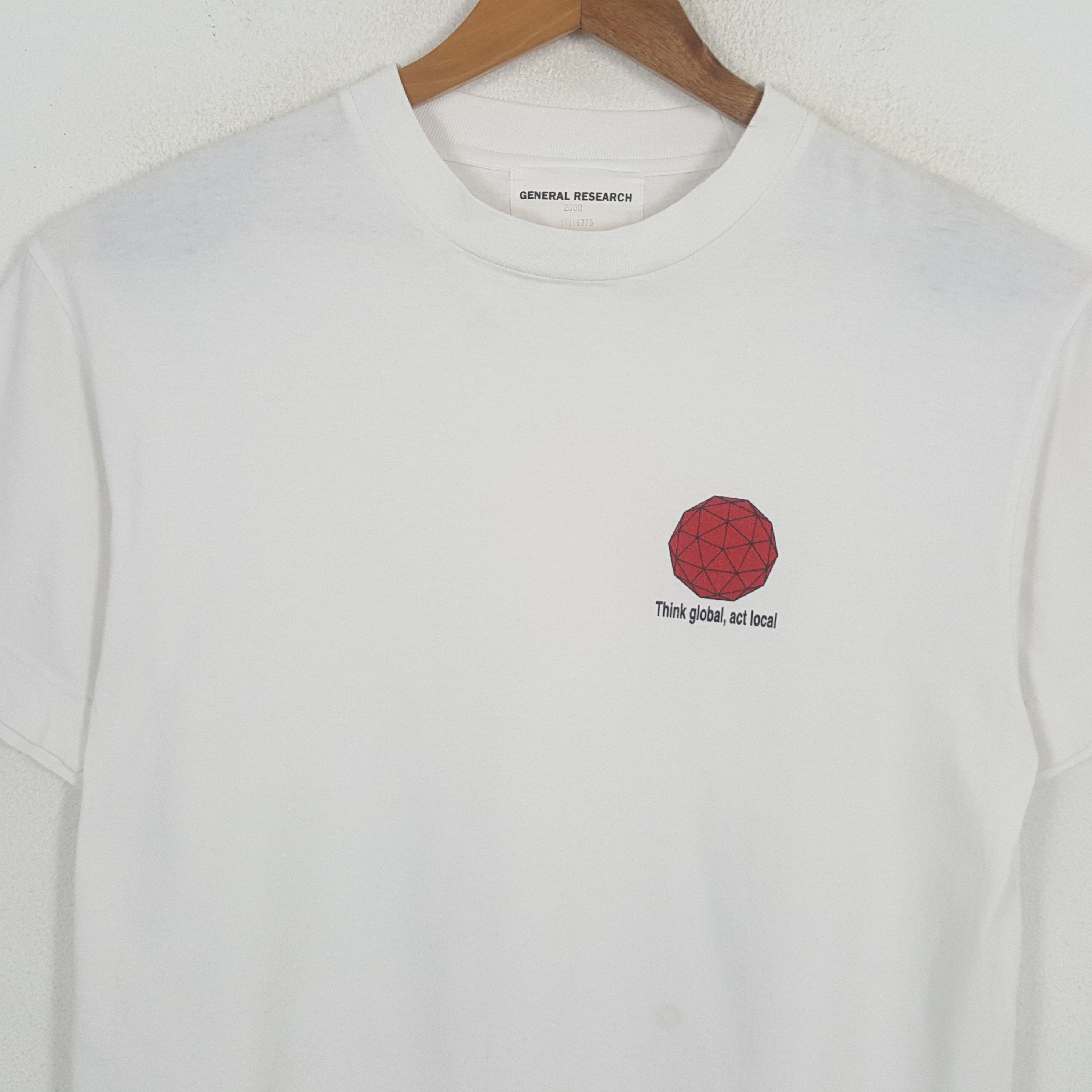 General Research × Japanese Brand × Vintage Vintage GENERAL RESEARCH Japanese Fashion Brand T-Shirts Size US L / EU 52-54 / 3 - 2 Thumbnail