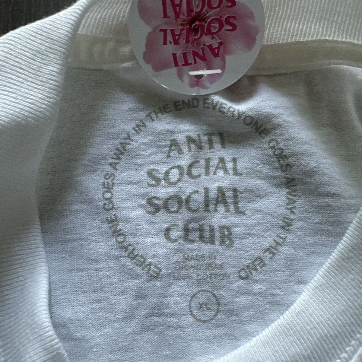 Anti Social Social Club Anti Social Social Club Deeper Than Usual White Tee XL NWT Size US XL / EU 56 / 4 - 6 Thumbnail