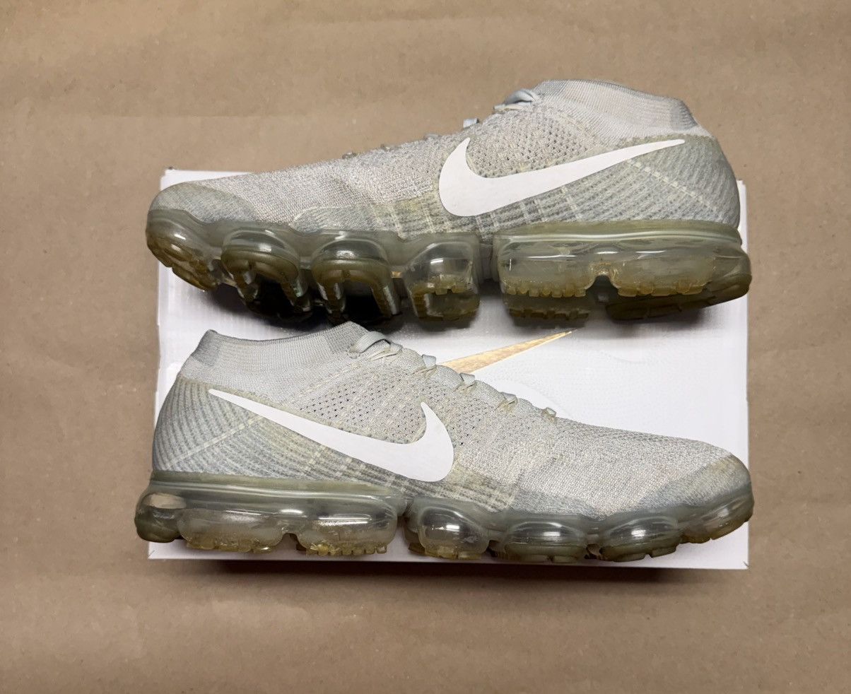 Nike Nike Air Vapormax Pure Platinum men’s size 14 running shoes! Size US 14 / EU 47 - 2 Thumbnail