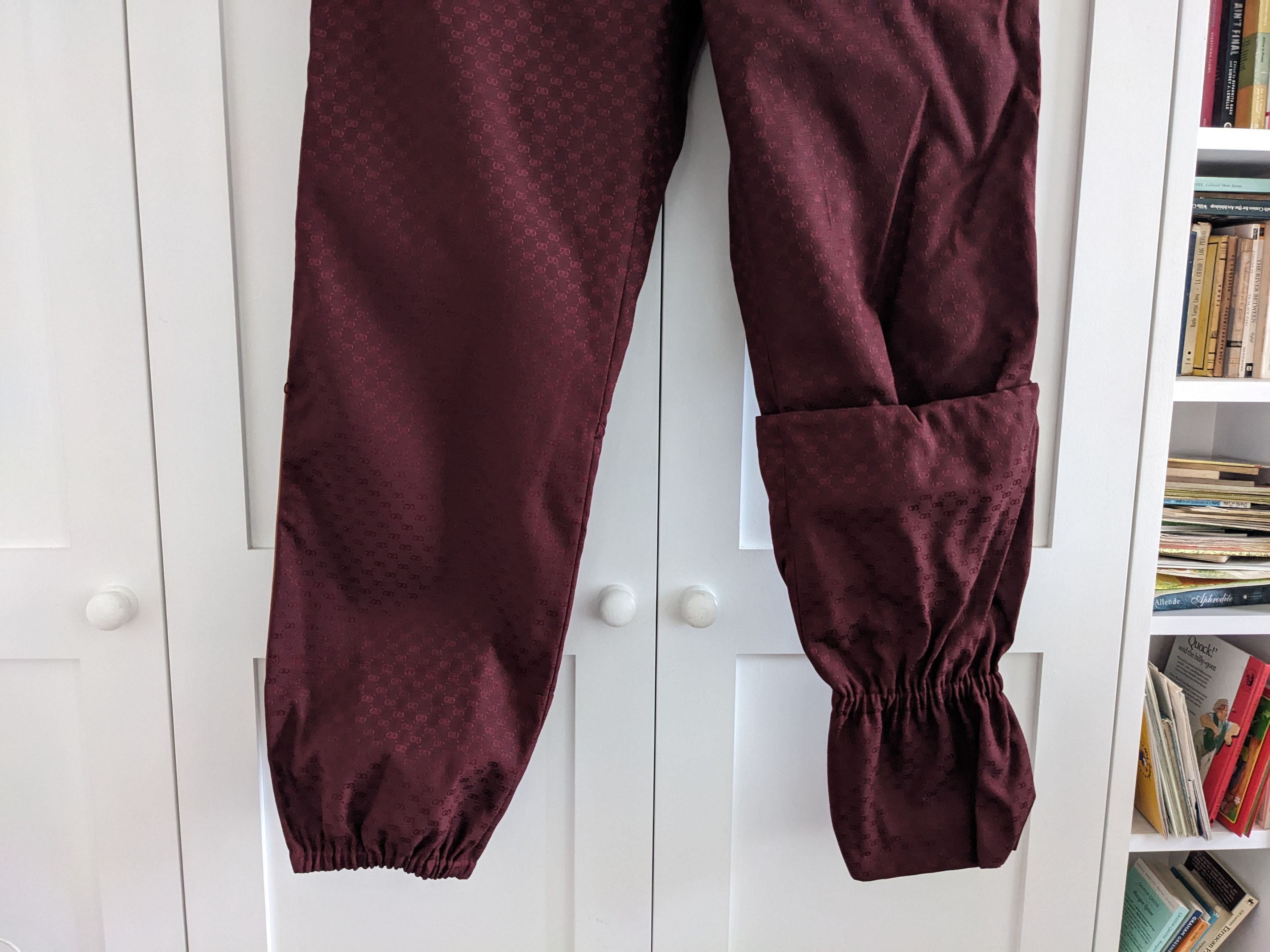 Gucci Gucci Detachable Gaiter Pants -- Burgundy. Size US 34 / EU 50 - 21 Thumbnail