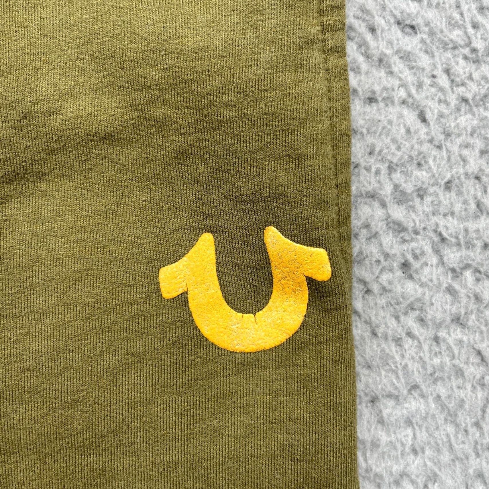 True Religion True Religion Jogger Sweatpants Womens M Army Green Knit Logo Pants Pattern: Solid 26in Inseam Size 32" / US 10 / IT 46 - 3 Thumbnail