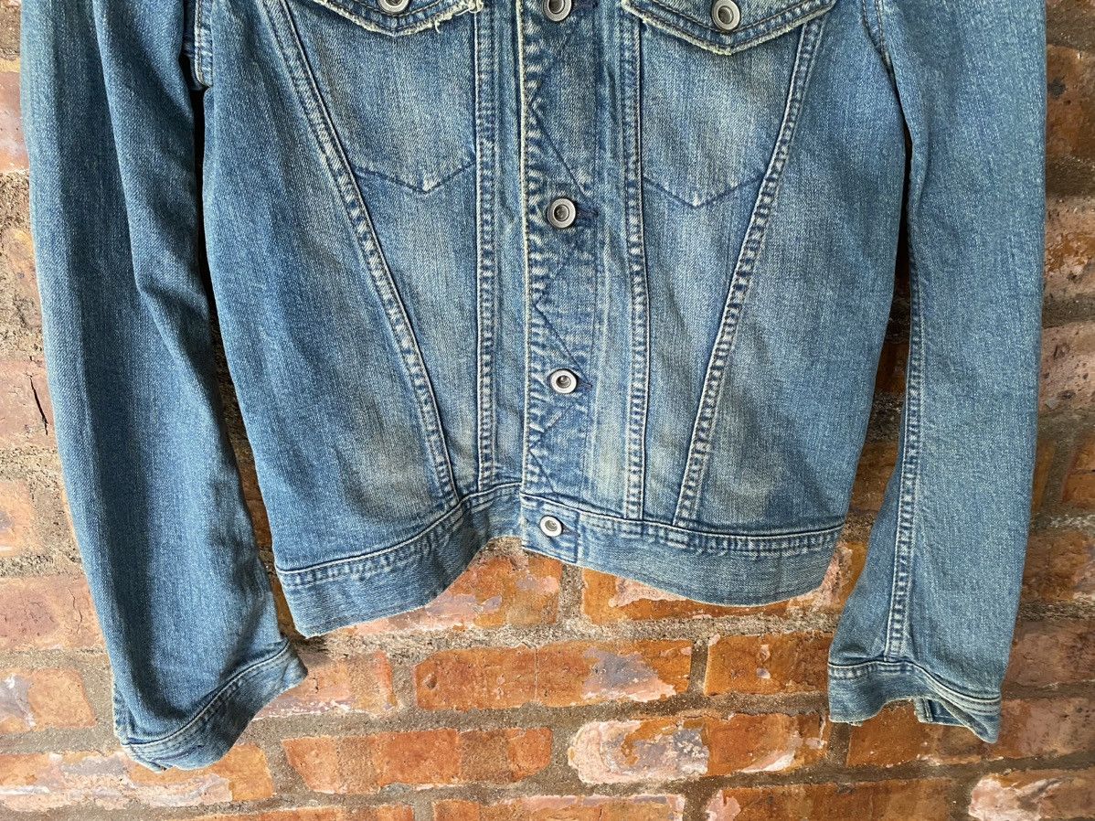 GOA 2000s GOA stone wash V denim Jacket Size US S / EU 44-46 / 1 - 4 Thumbnail