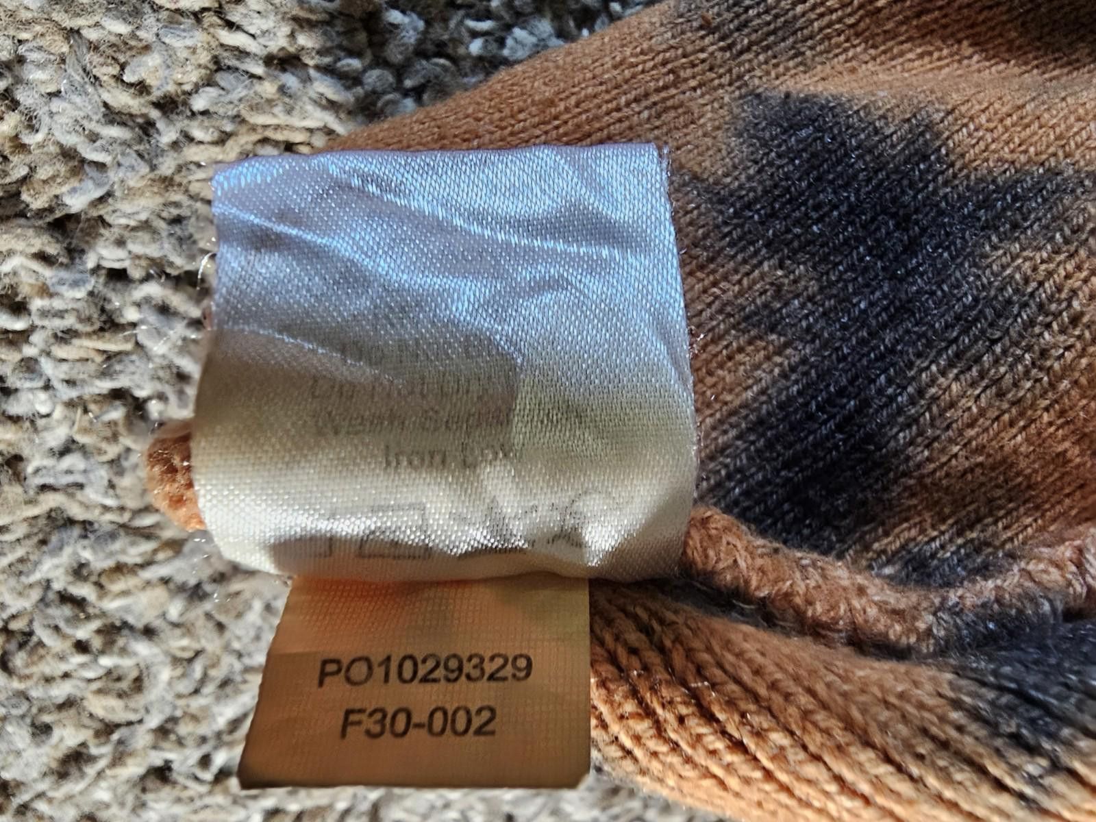 The Unbranded Brand Brandi Carlile Tie-Dye Acid Beanie - One Size Winter Hat Size ONE SIZE - 4 Thumbnail