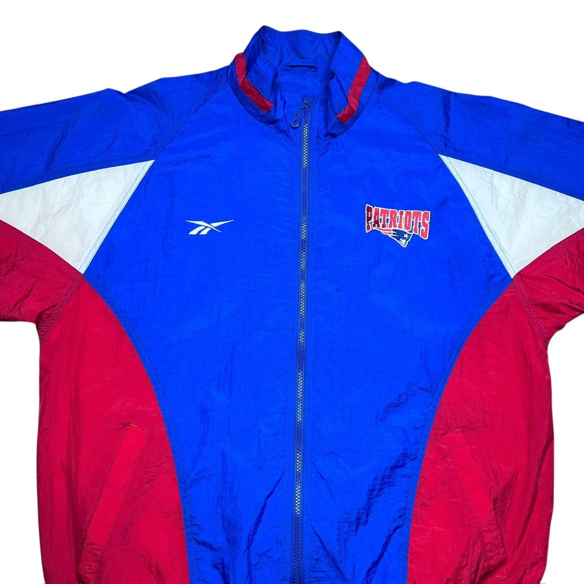Reebok Vtg 1990s NFL New England Patriots Reebok Windbreaker Jacket Size US M / EU 48-50 / 2 - 5 Thumbnail
