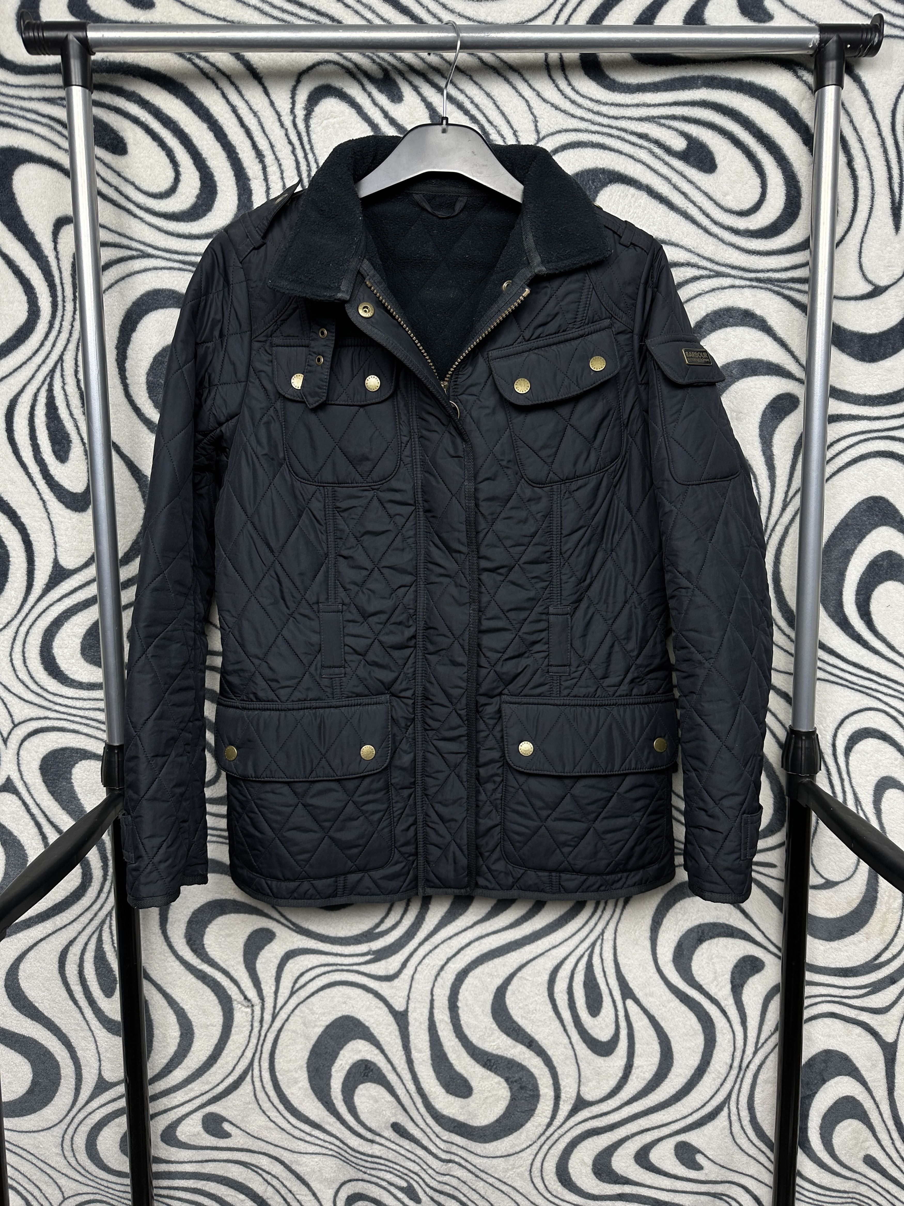 Barbour Barbour International Womens Tourer Quilted Jacket Size L / US 10 / IT 46 - 1 Thumbnail