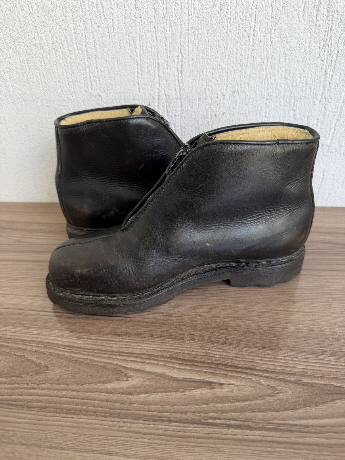 Paraboot Michael marche Vtg front zip boots Size US 9.5 / EU 42-43 - 8 Thumbnail