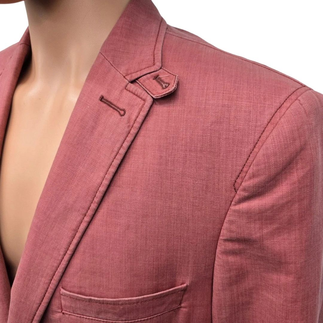 Other Bruno Saint Hilaire Men's Sport Coat Jacket Size 50 French Size 50R - 3 Thumbnail