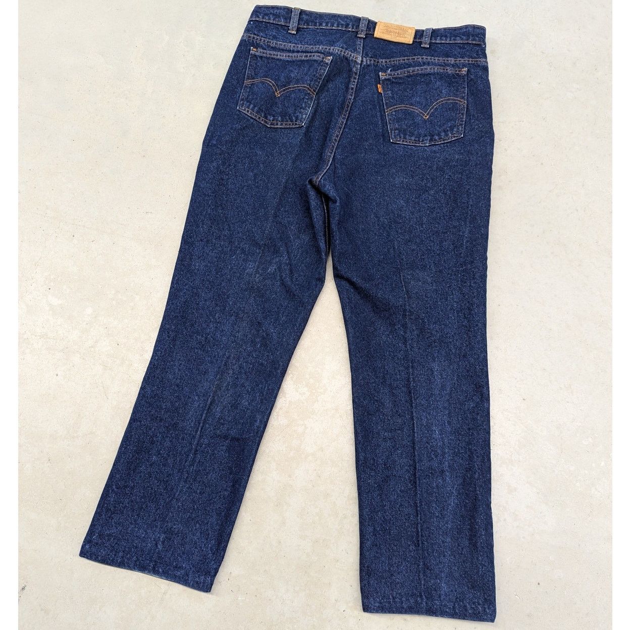 Levi's × Levi's Vintage Clothing × Vintage Vintage Levis 619 Made in Canada Orange Tab Blue Jeans Size US 37 - 1 Thumbnail