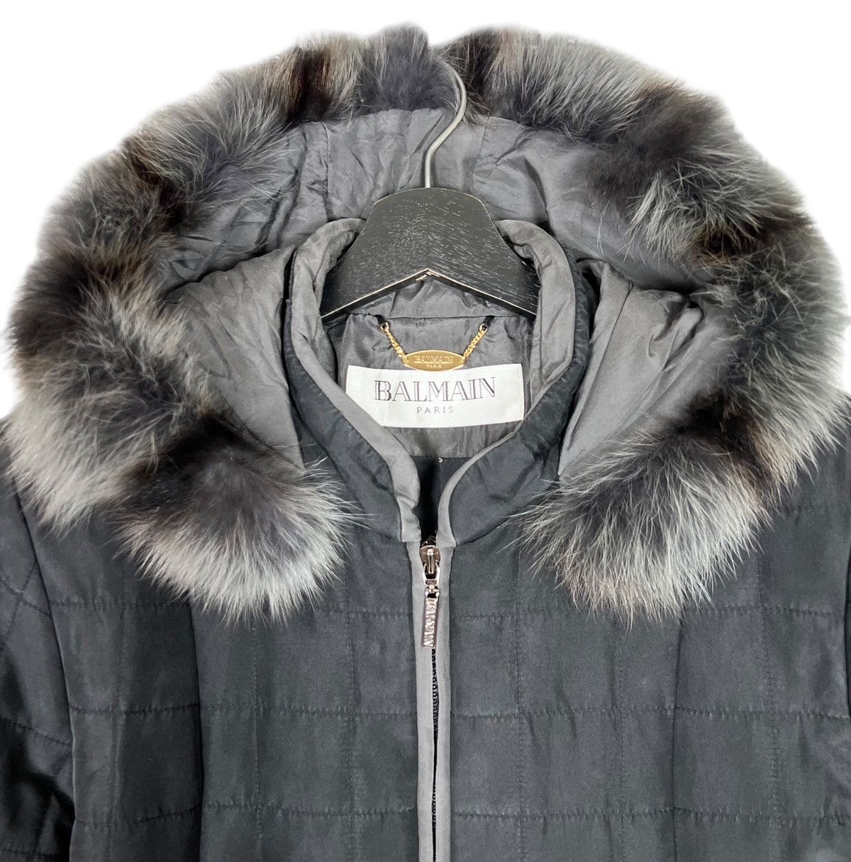 Balmain Balmain Paris Detachable Furs Hoodie Jacket Size M / US 6-8 / IT 42-44 - 3 Thumbnail