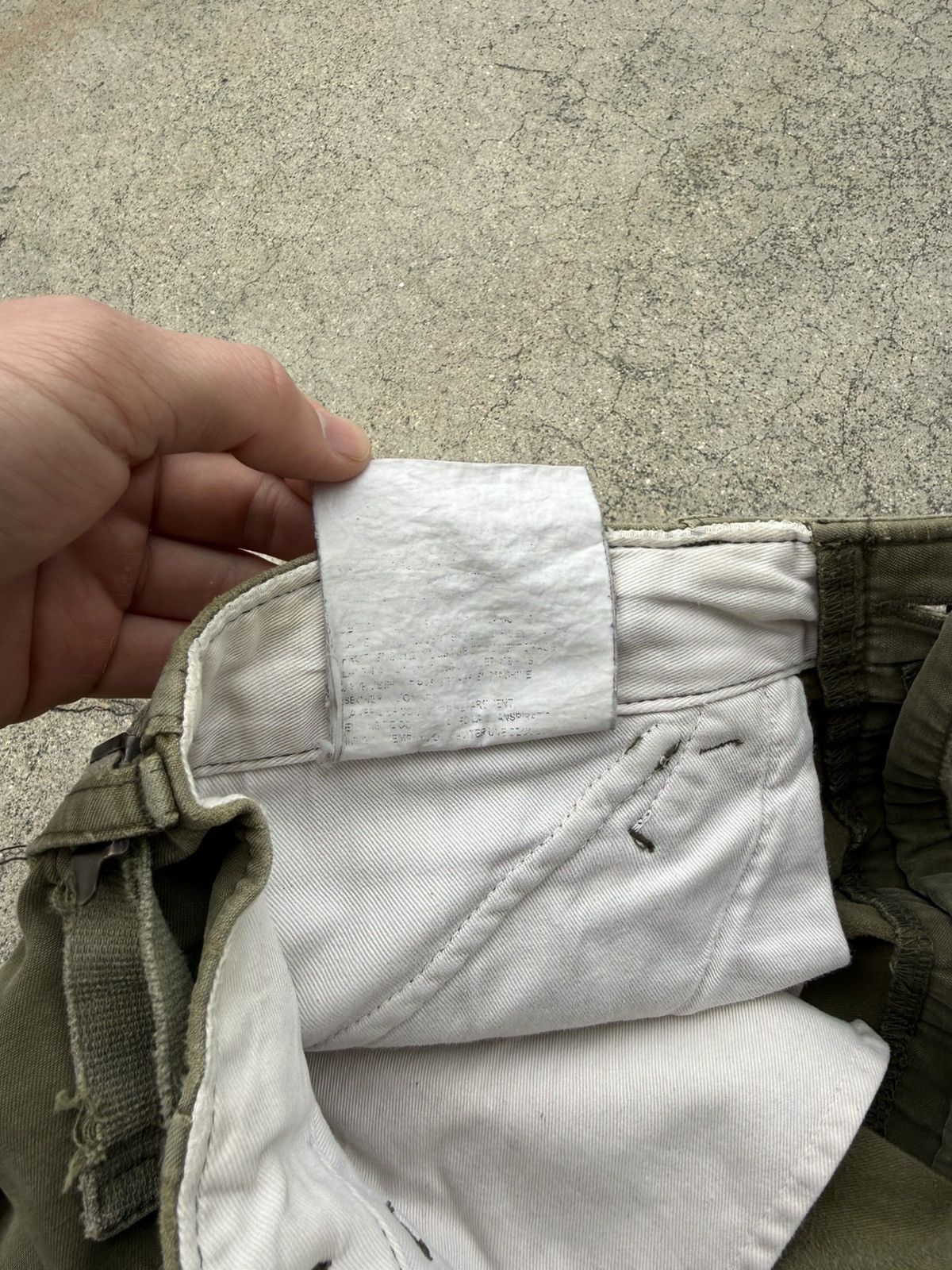 Comme des Garcons Junya Watanabe X Comme des Garcons Military Pants Size US 32 / EU 48 - 13 Thumbnail
