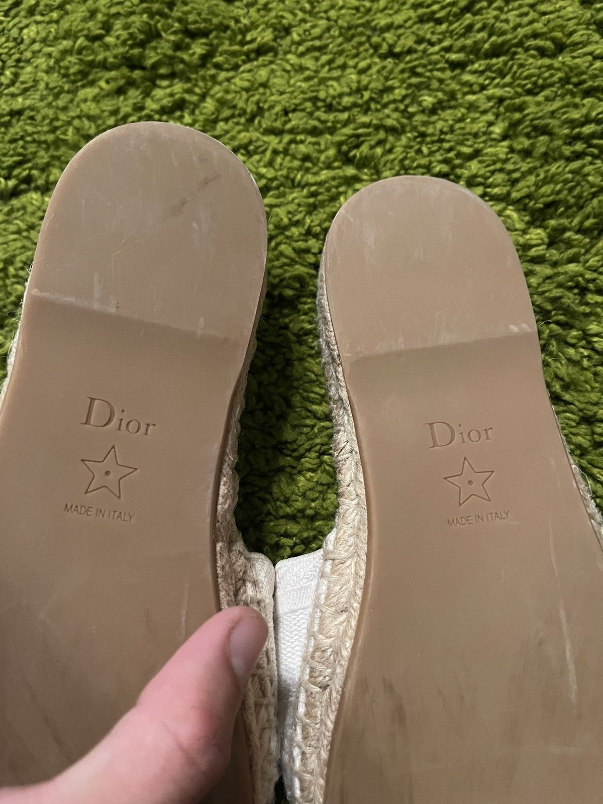 Christian Dior Monsieur × Designer Christian Dior monogram espadrille flats mules Size US 6.5 / IT 36.5 - 9 Thumbnail