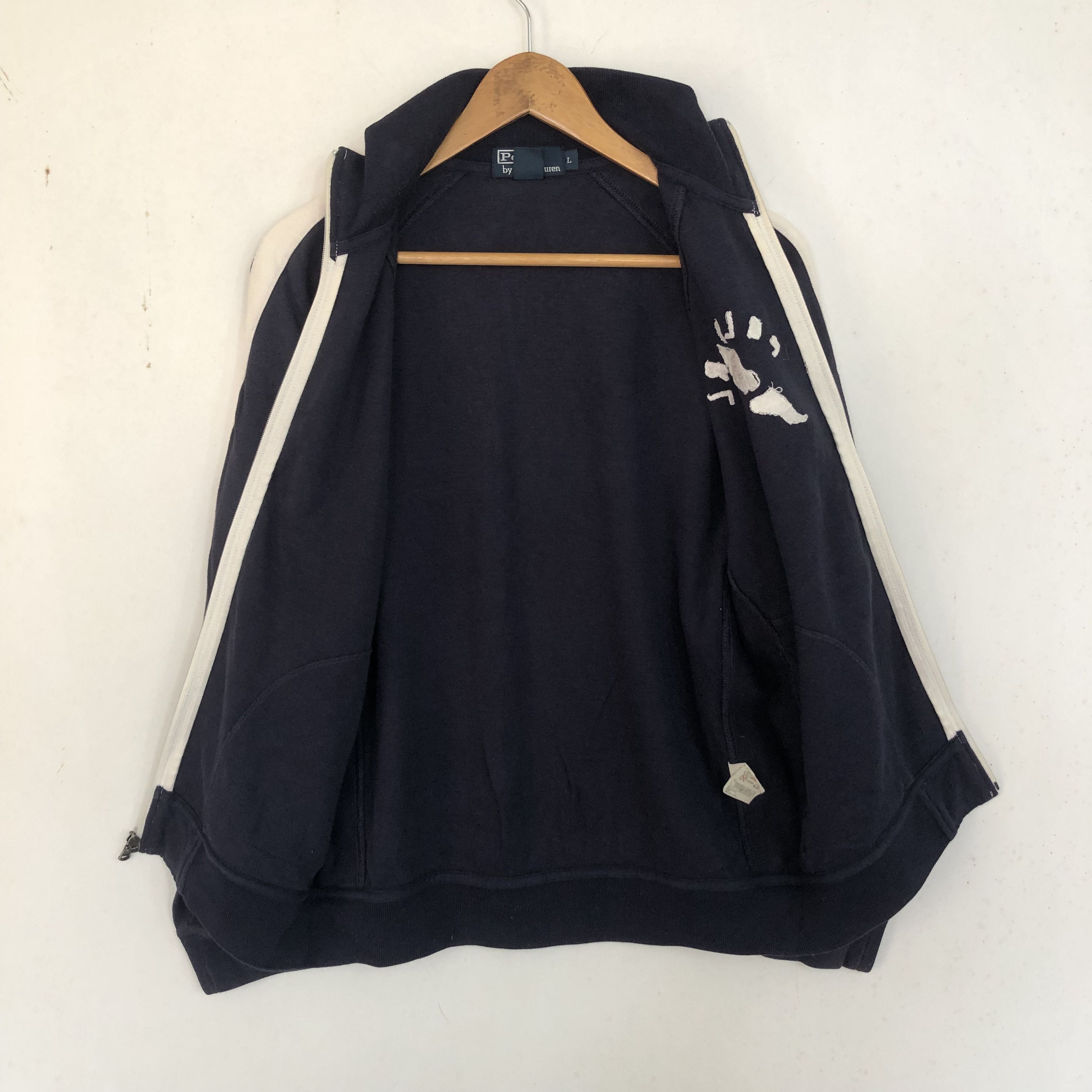 Polo Ralph Lauren Rare Polo Ralph Lauren Sweater Jacket Navy Medium Size US M / EU 48-50 / 2 - 7 Thumbnail