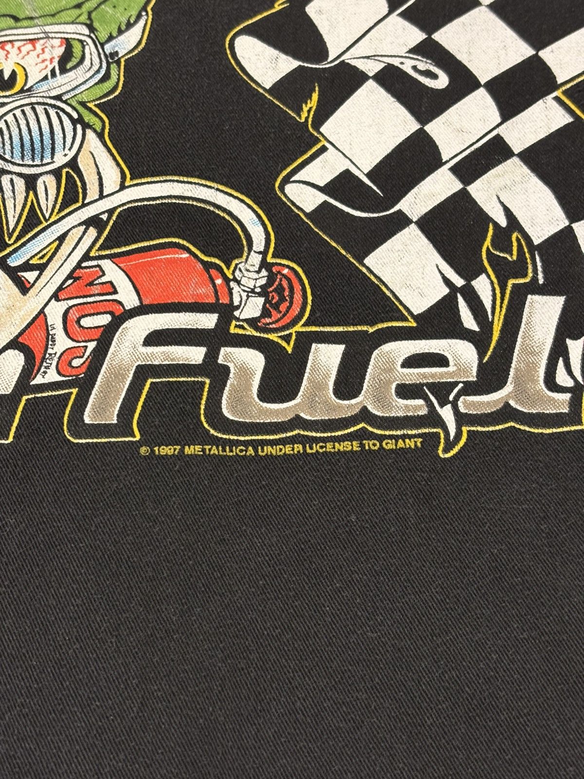 Band Tees Metallica Vintage Gimme Fuel 1997 Concert Shirt. Bowling Size US L / EU 52-54 / 3 - 12 Thumbnail
