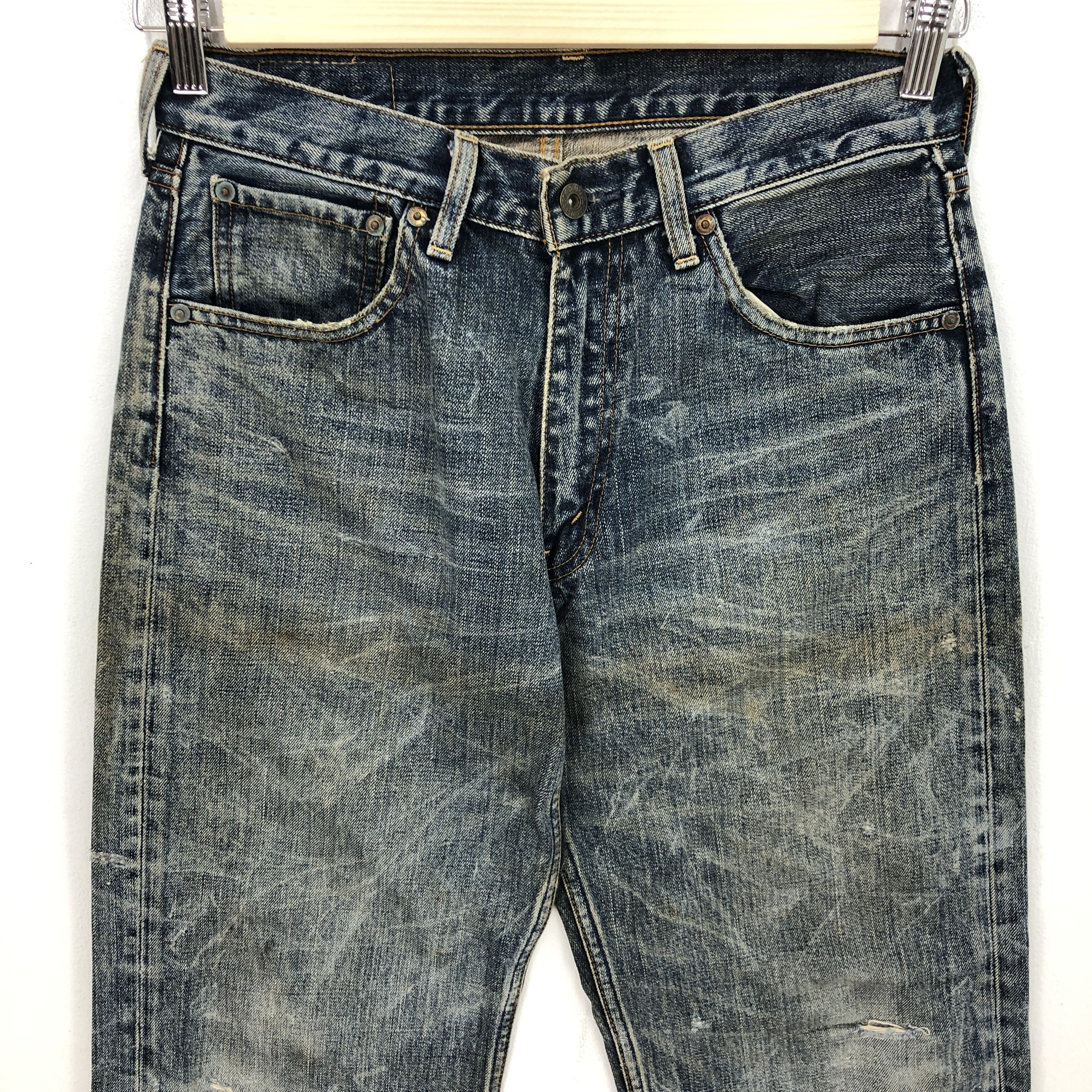 Levi's Vintage Levis 503 Stone Wash Jeans Levi's Dirty Denim Pants Size US 30 / EU 46 - 3 Thumbnail