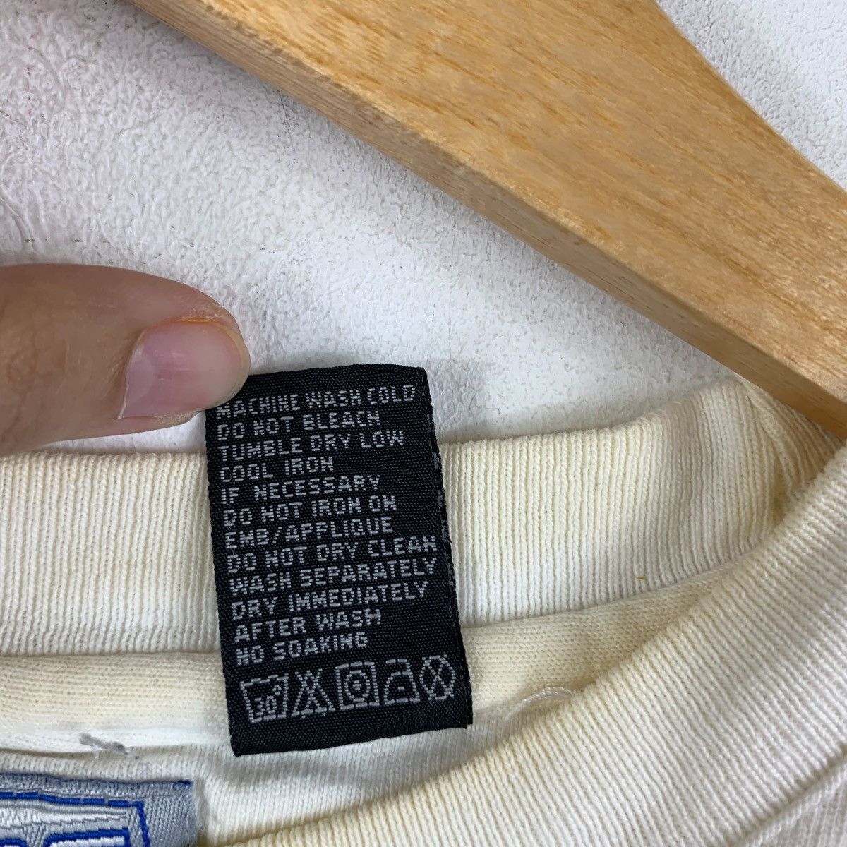 Vintage Vintage Y2K ENYCE DENIM Hip Hop Rap Patchwork Baggy Tee Size US XL / EU 56 / 4 - 8 Thumbnail