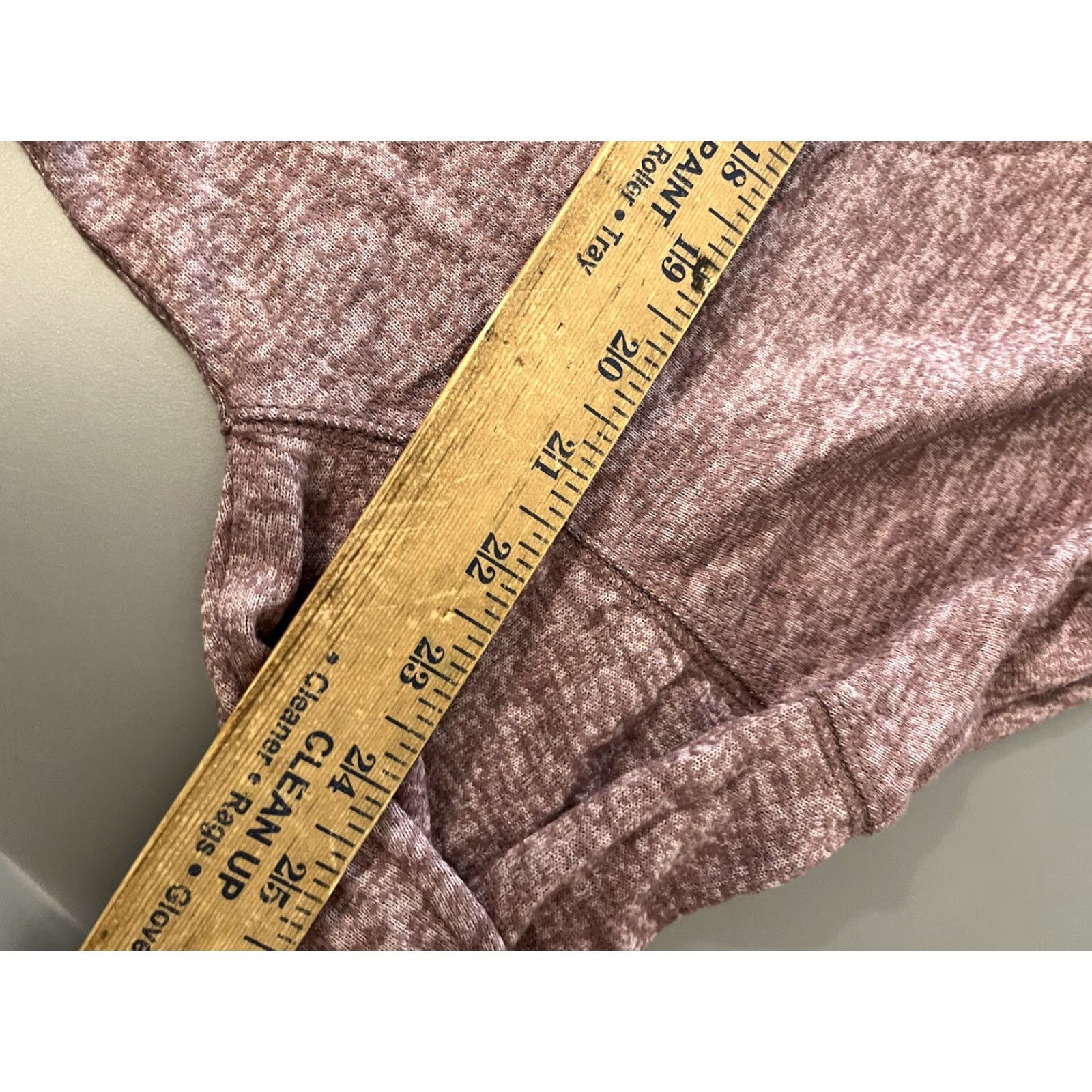 Gap Gap Women Polo Shirt Long Sleeve XL Purple Polyester Blend Cotton Size XL / US 12-14 / IT 48-50 - 6 Thumbnail