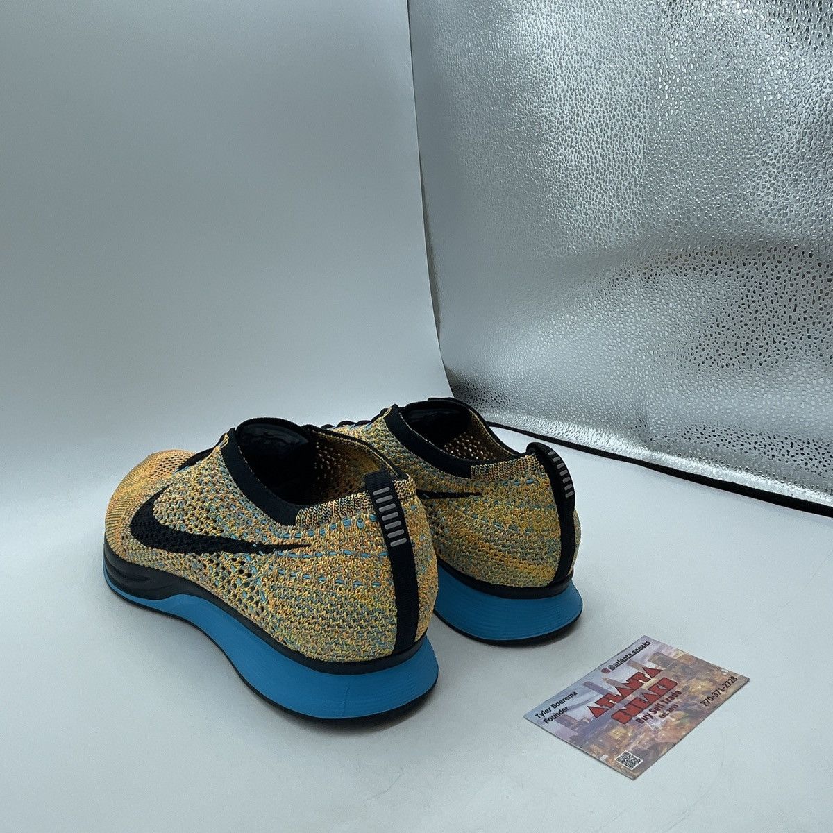 Nike Flynit racer sherbet Size US 11 / EU 44 - 4 Thumbnail