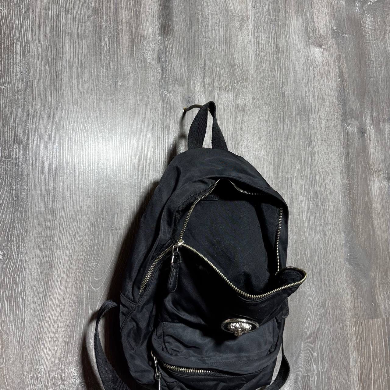 Versus Versace Versus Versace Lion's Head Small Nylon Backpack Size ONE SIZE - 6 Thumbnail
